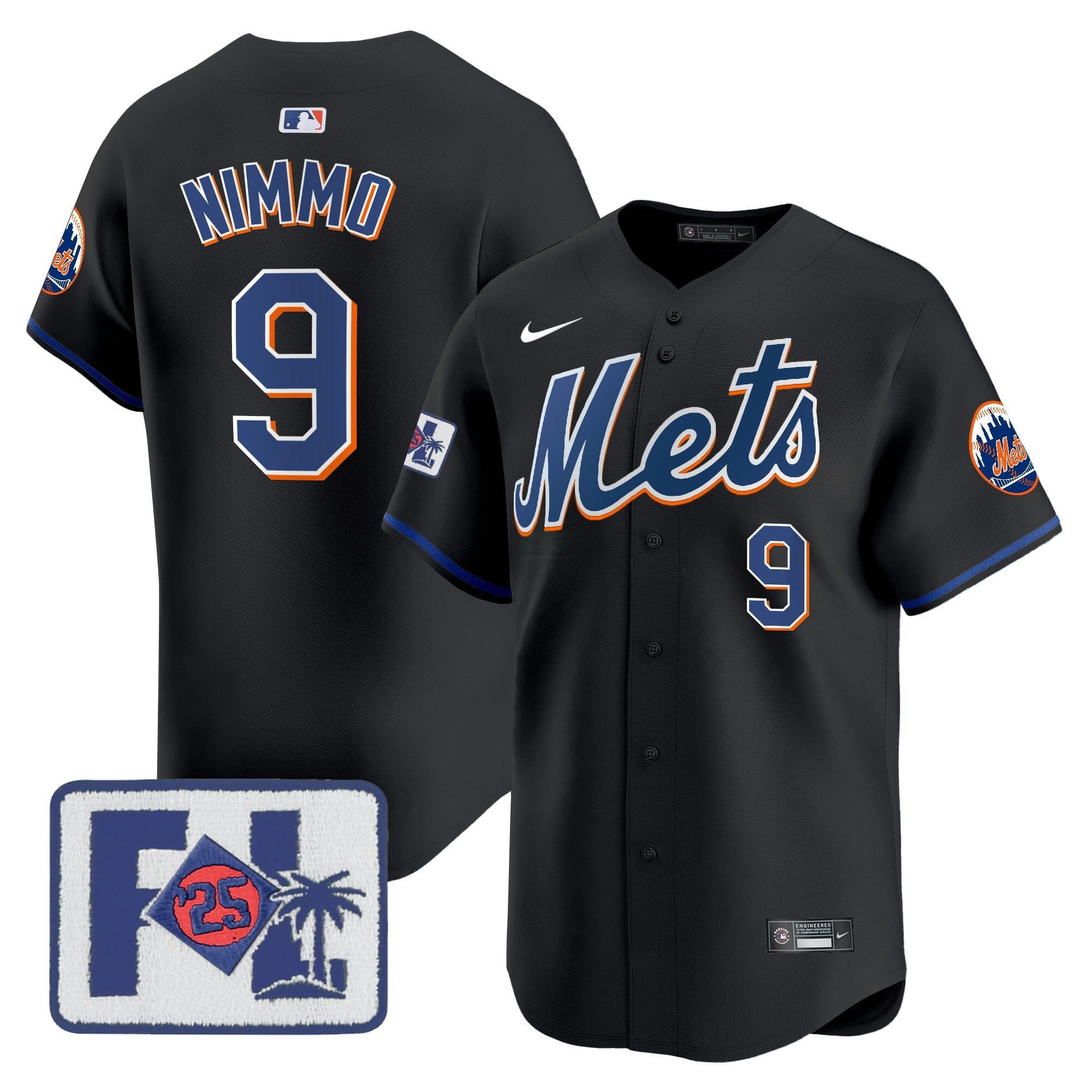 Camisa MLB Men’s New York 2025 Spring Training Patch Vapor Premier Limited Jersey