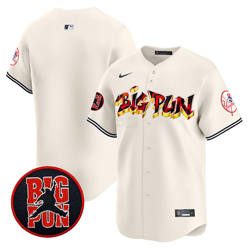 Camisa MLB Men’s New York Big Pun Vapor Premier Limited Jersey