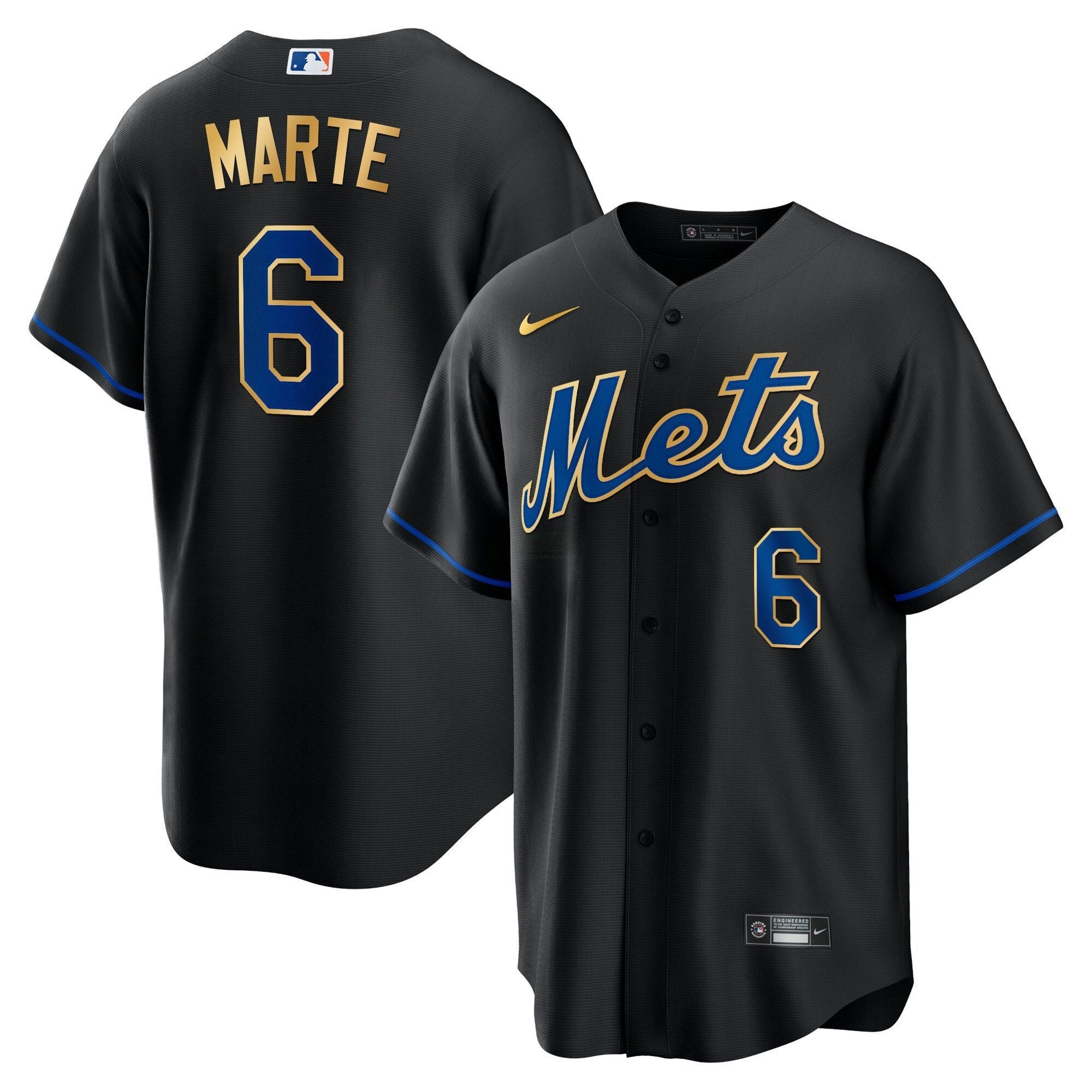 Camisa MLB Men’s New York Gold Trim Jersey