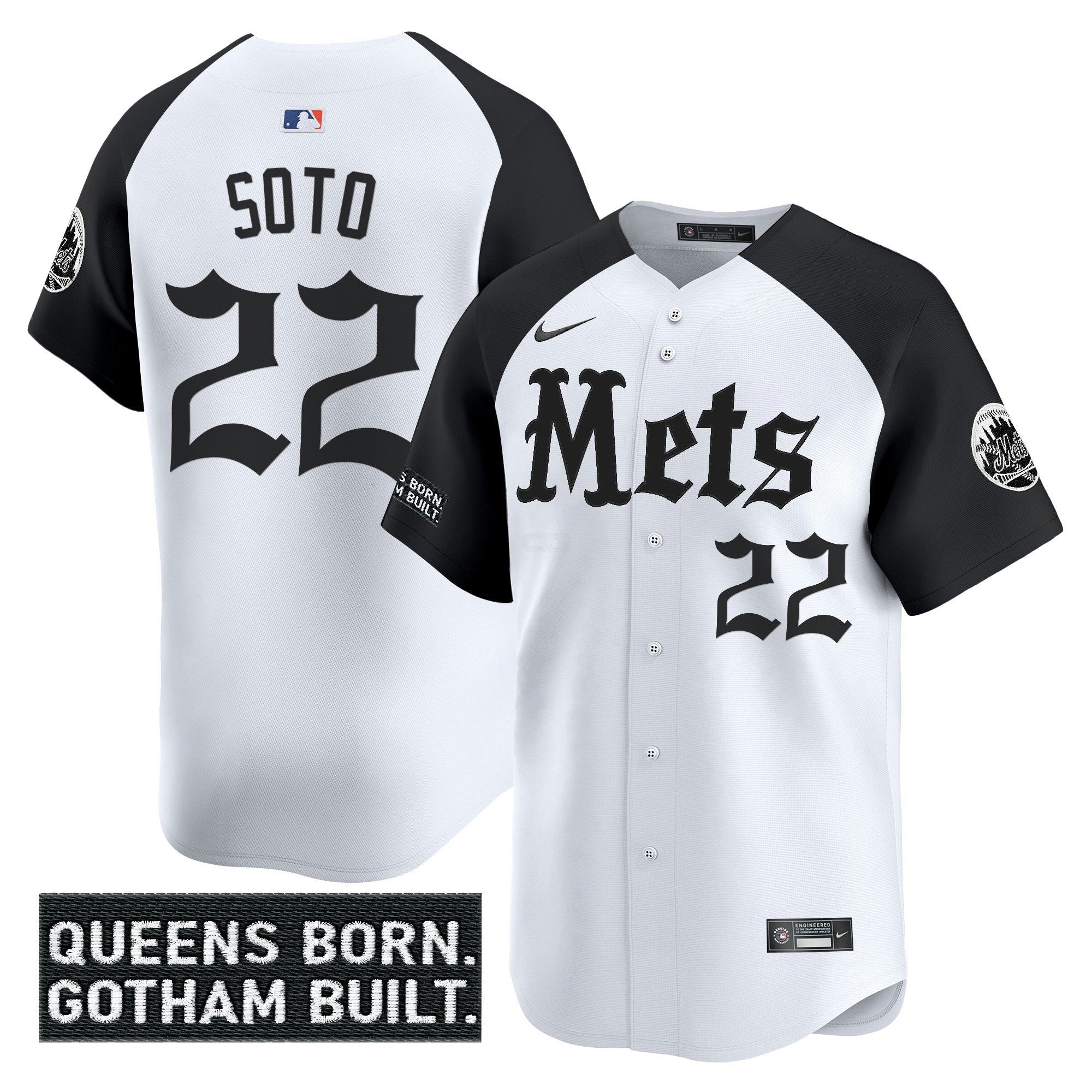 Camisa MLB Men’s New York ‘Gotham Gothic Edition’ Vapor Premier Limited Jersey