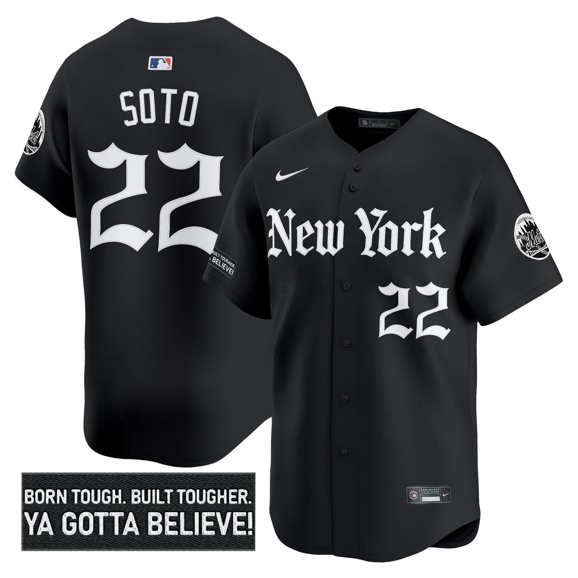 Camisa MLB Men’s New York ‘Gothic Borough Edition’ Vapor Premier Limited Jersey
