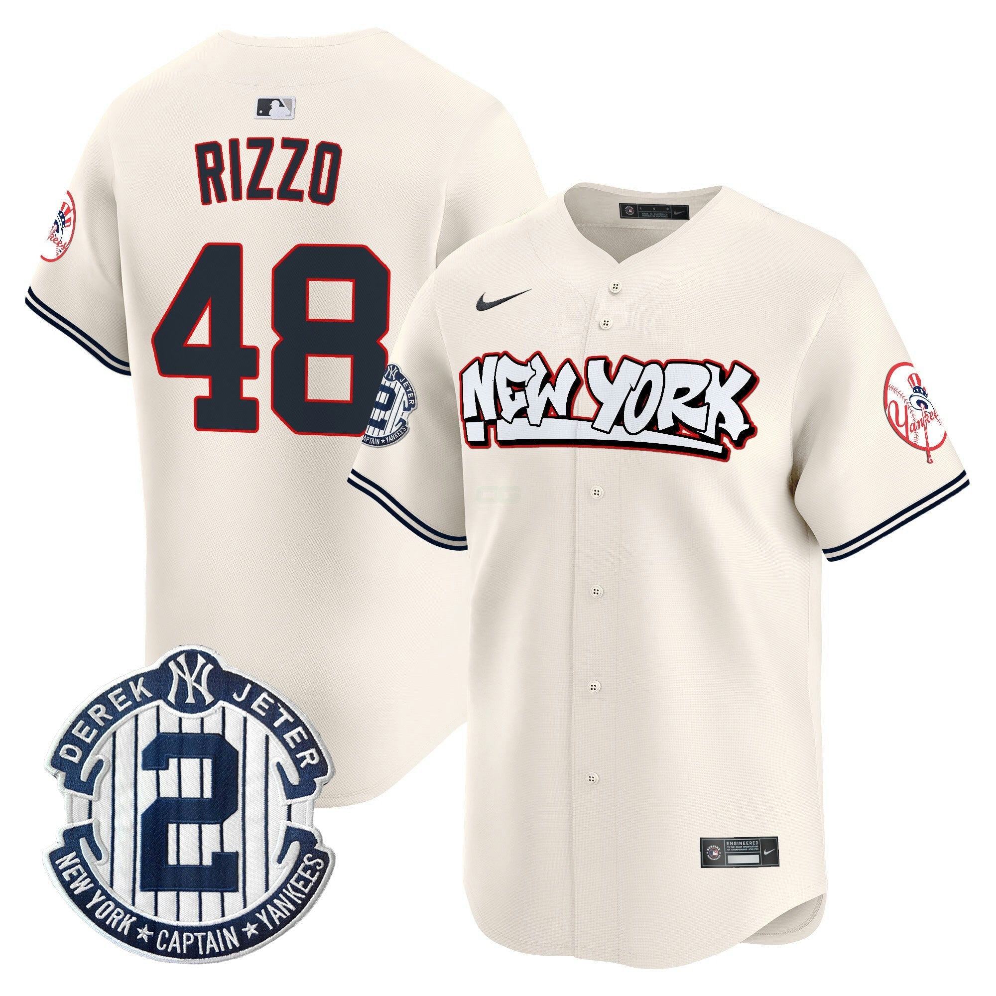Camisa MLB Men’s New York Graffiti Vapor Premier Limited Jersey V2