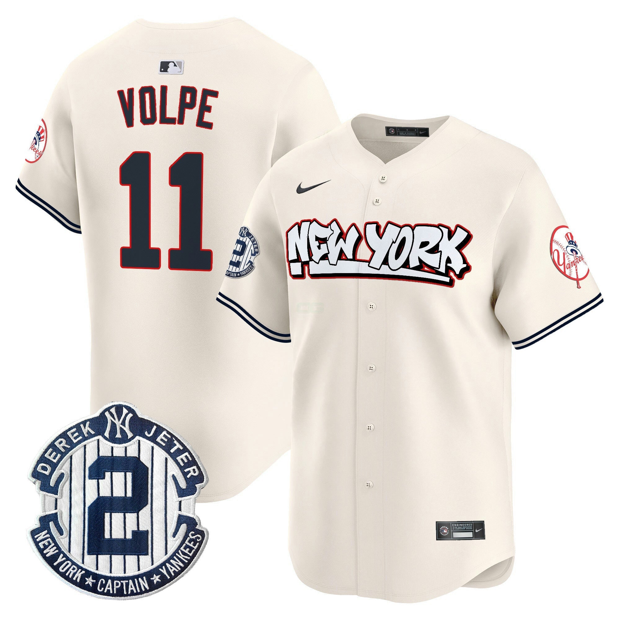Camisa MLB Men’s New York Graffiti Vapor Premier Limited Jersey V2