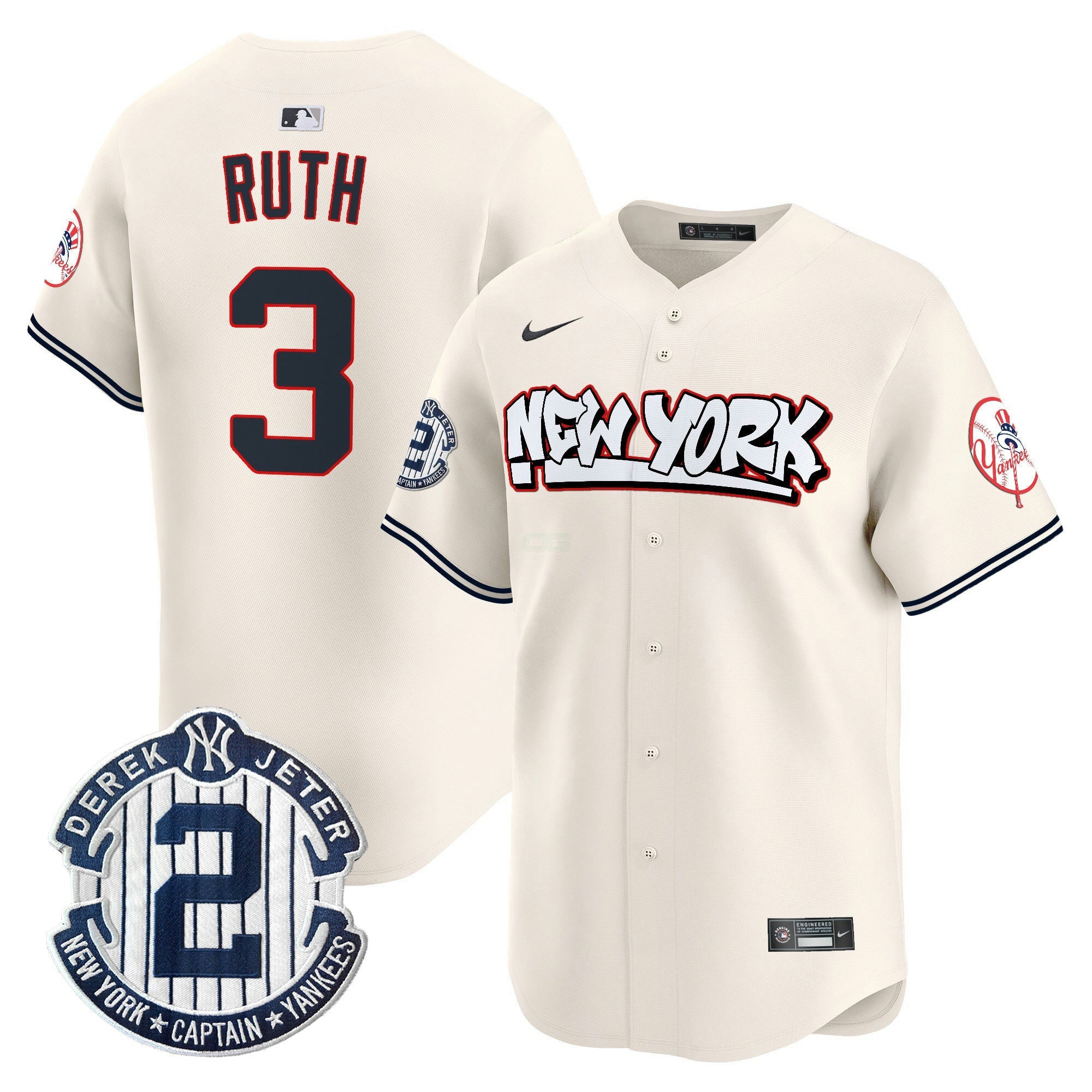 Camisa MLB Men’s New York Graffiti Vapor Premier Limited Jersey V2