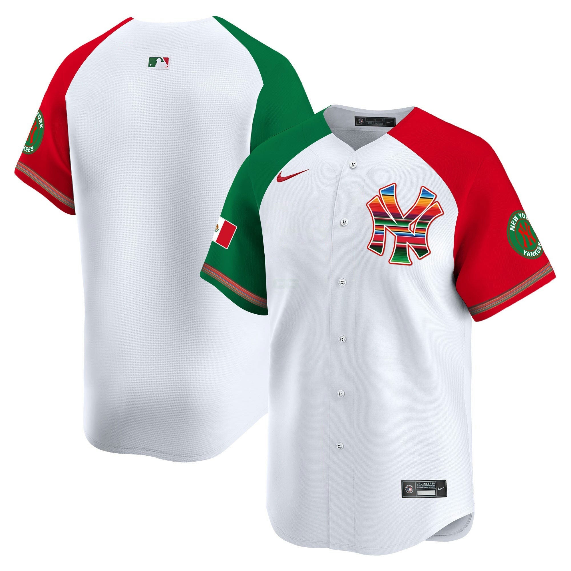 Camisa MLB Men’s New York Mexico Vapor Premier Limited Jersey