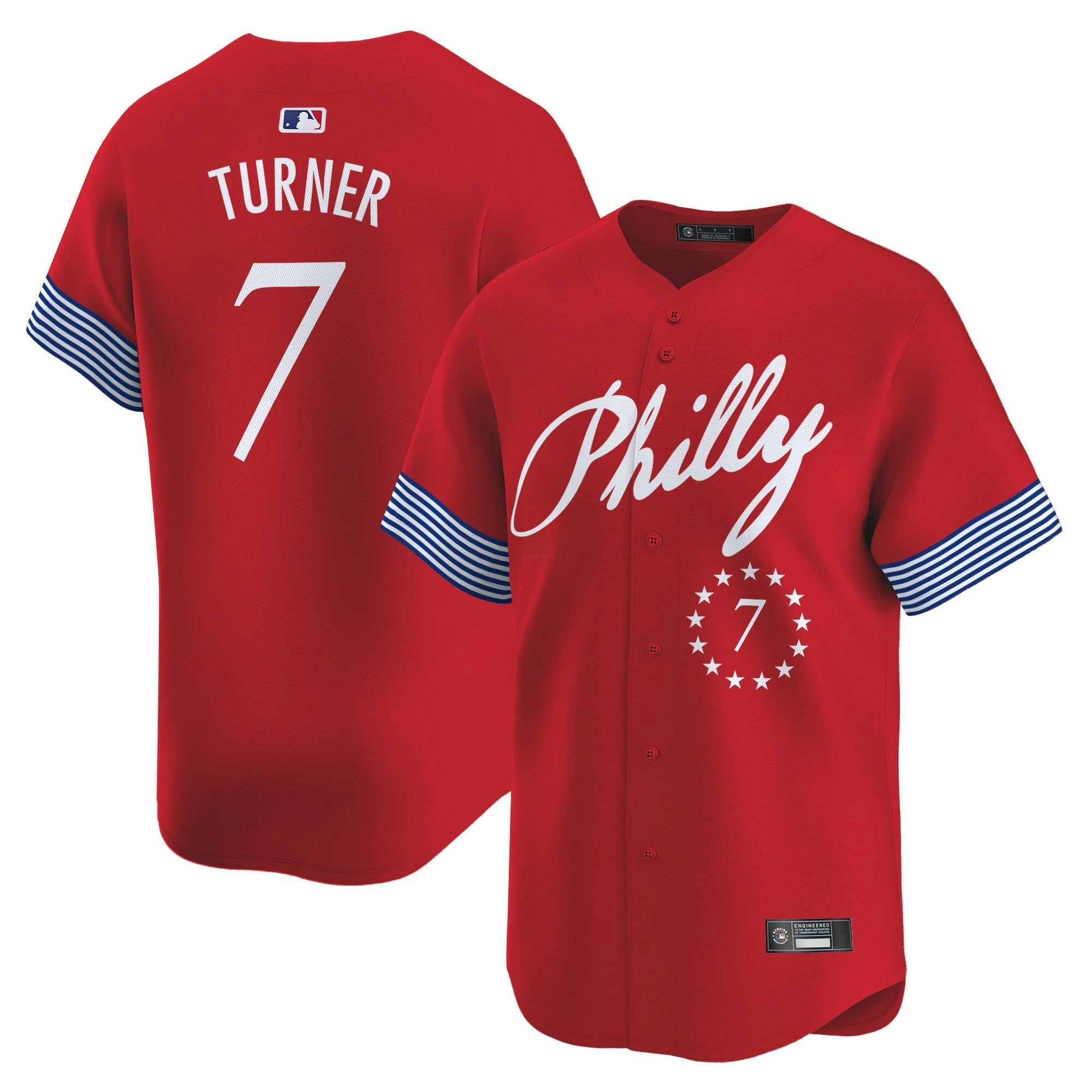 Camisa MLB Men’s Philadelphia 2025 Independence Day Vapor Premier Limited Jersey V2