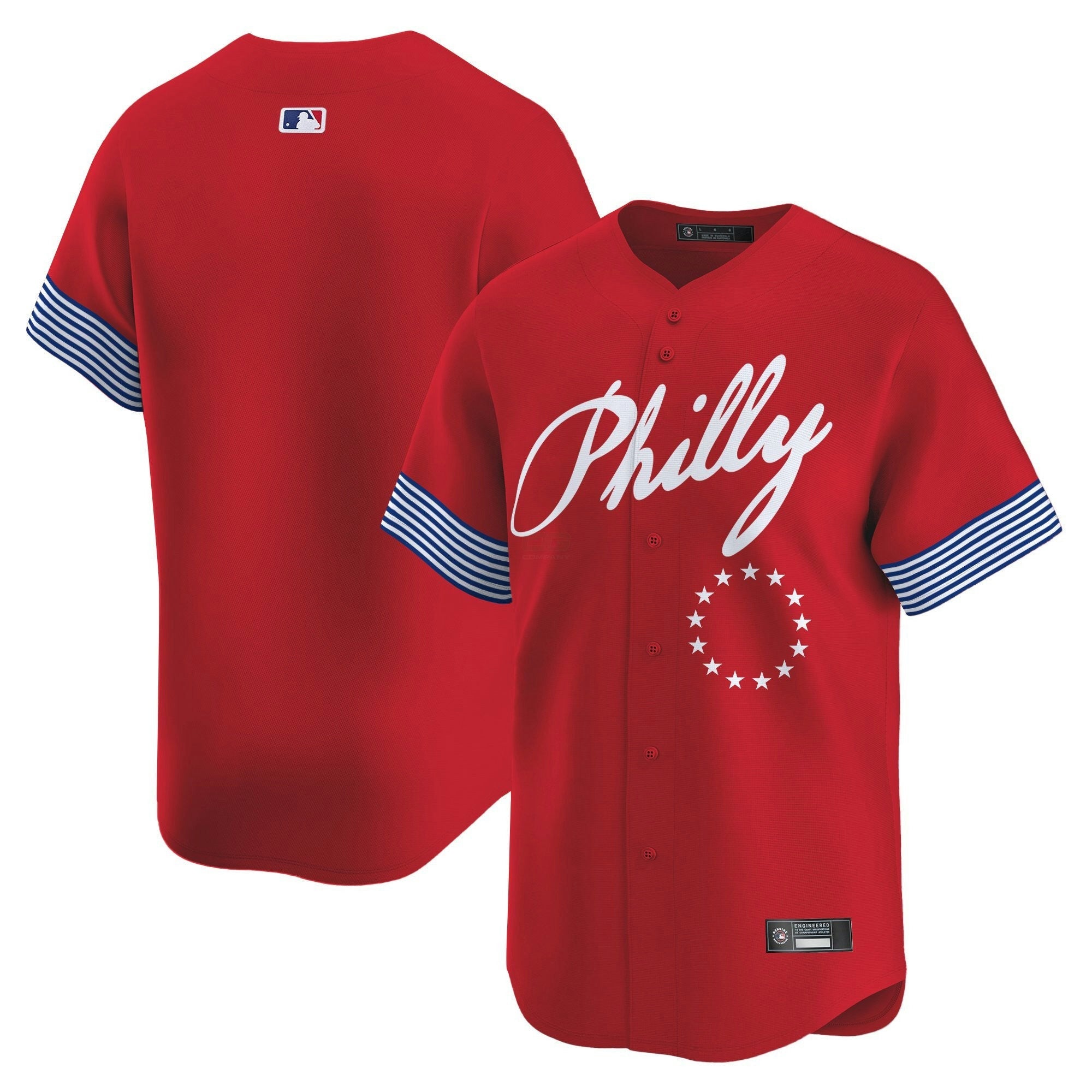 Camisa MLB Men’s Philadelphia 2025 Independence Day Vapor Premier Limited Jersey V2