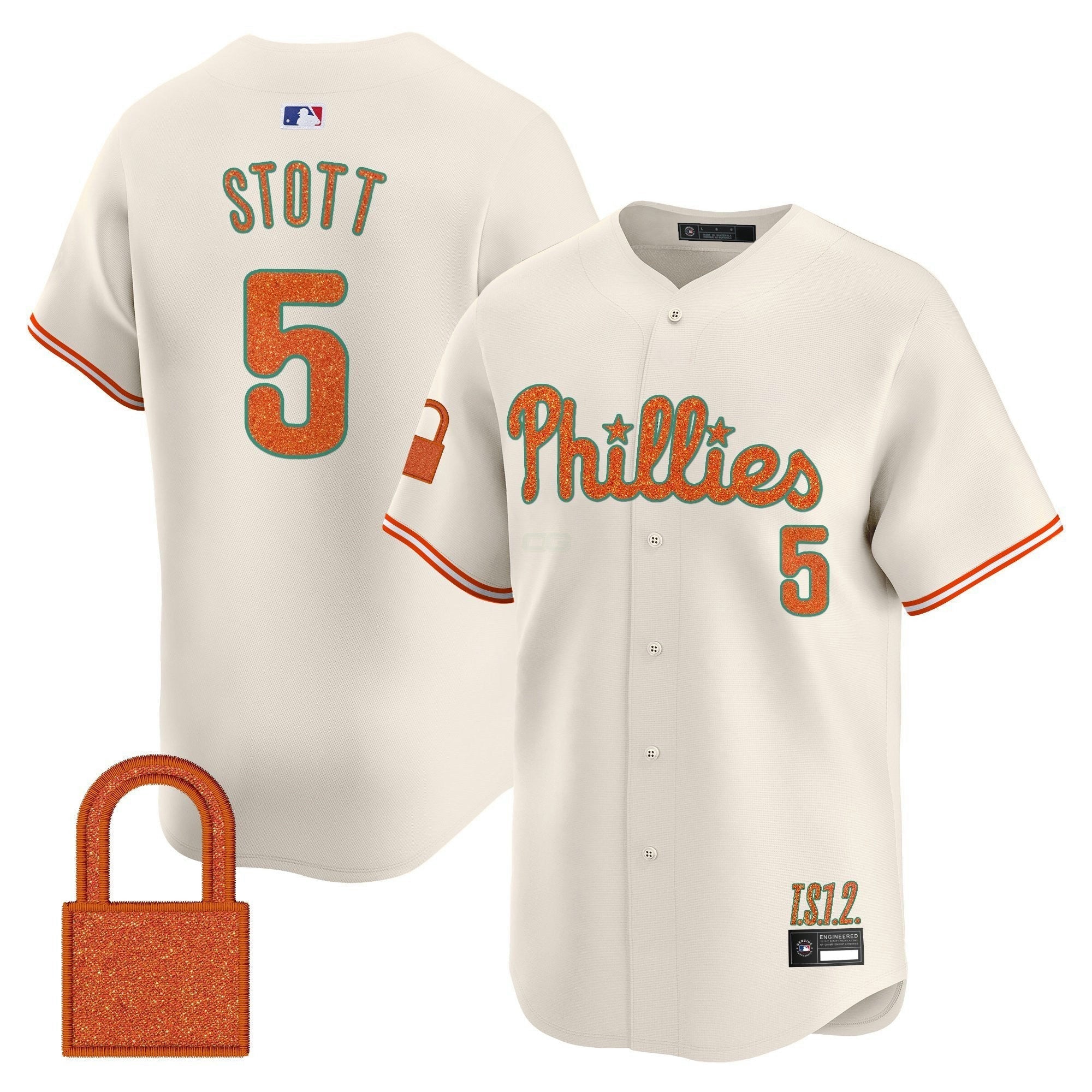 Camisa MLB Men’s Philadelphia ‘Taylor Swift – TS12 – The Life of a Showgirl’ Vapor Premier Limited Jersey