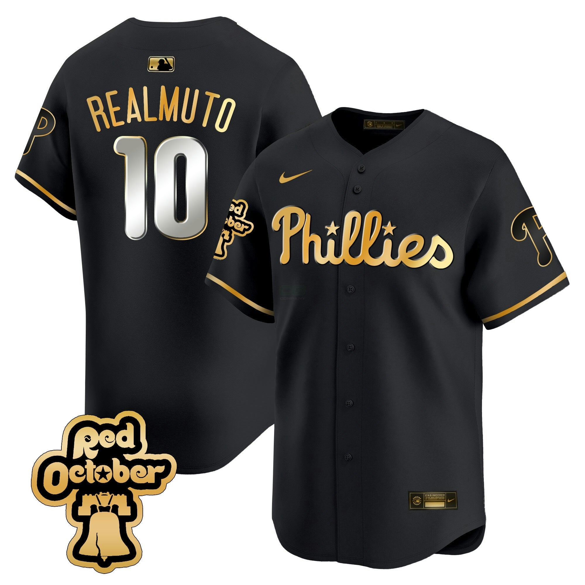 Camisa MLB Men’s Red Octorber Patch Vapor Premier Limited Jersey