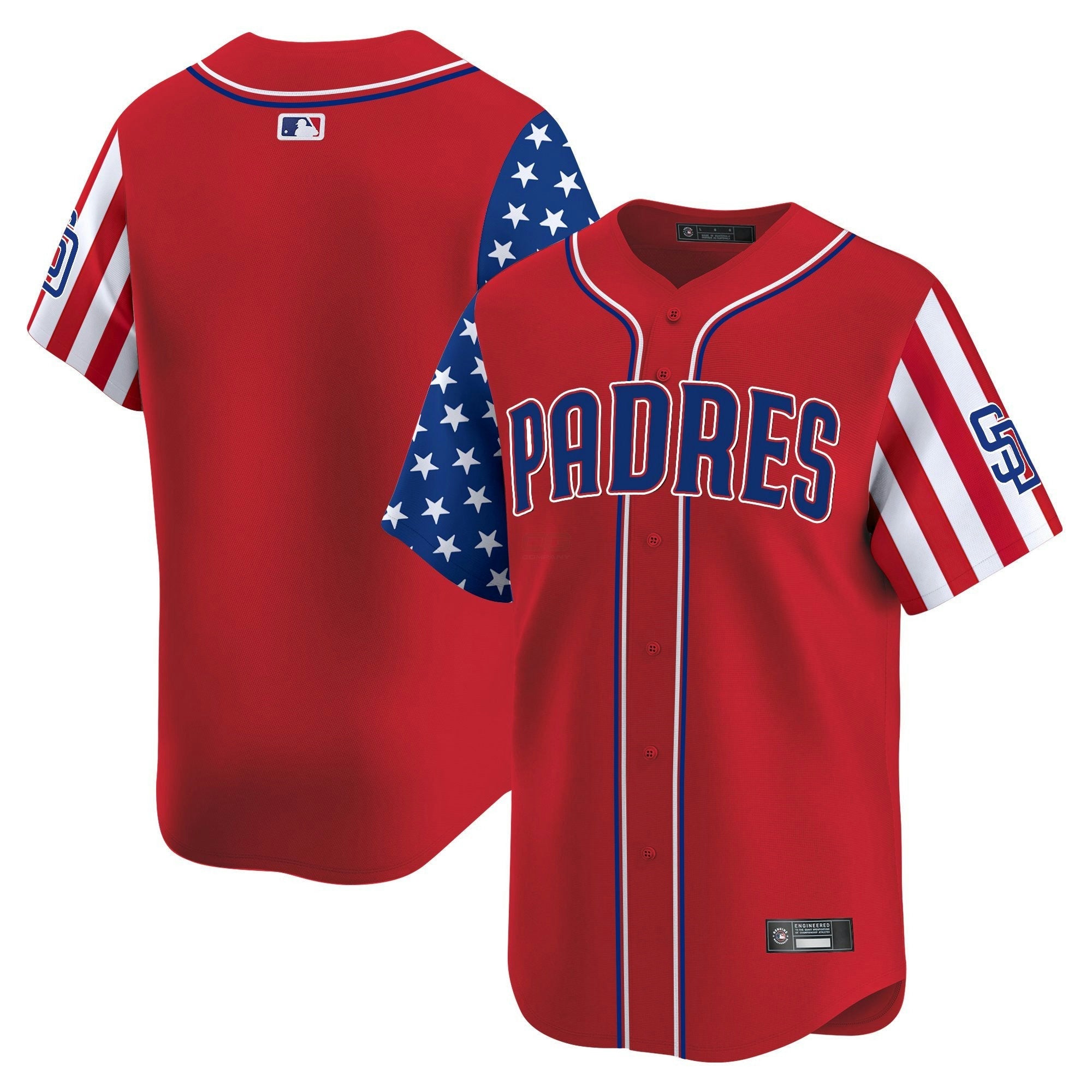 Camisa MLB Men’s San Diego 2025 Independence Day Vapor Premier Limited Jersey
