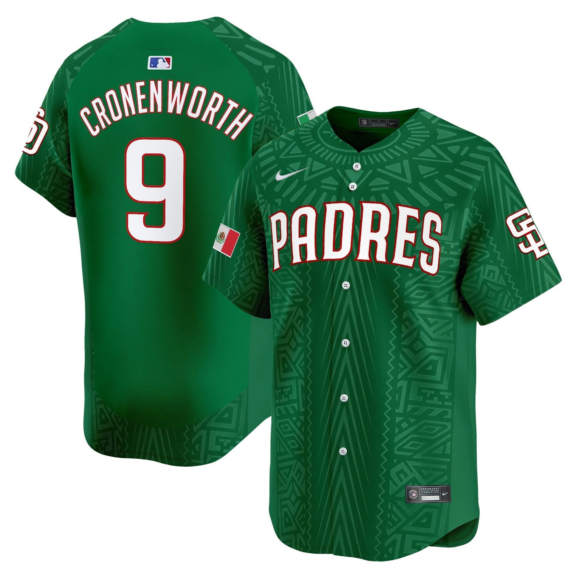 Camisa MLB Men’s San Diego 2025 Mexican Heritage Vapor Premier Limited Jersey – Stitched