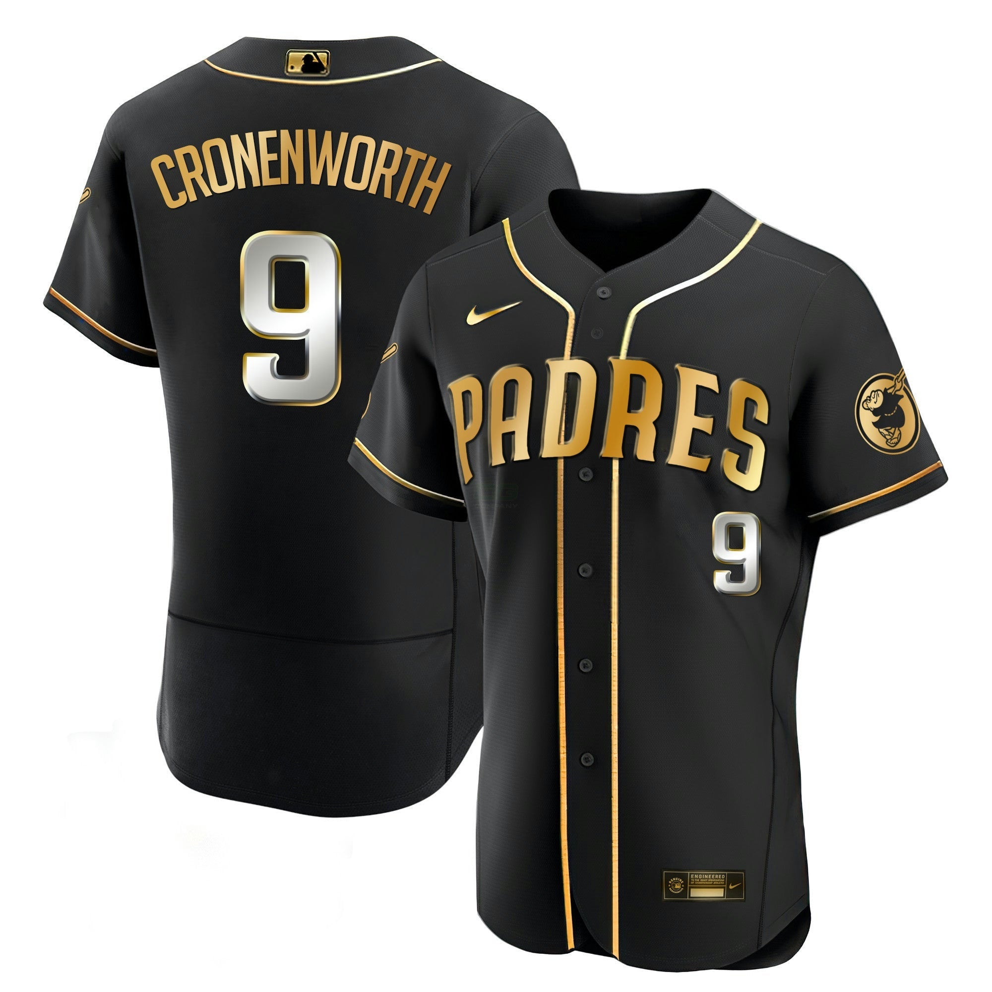 Camisa MLB Men’s San Diego Black Limited Jersey