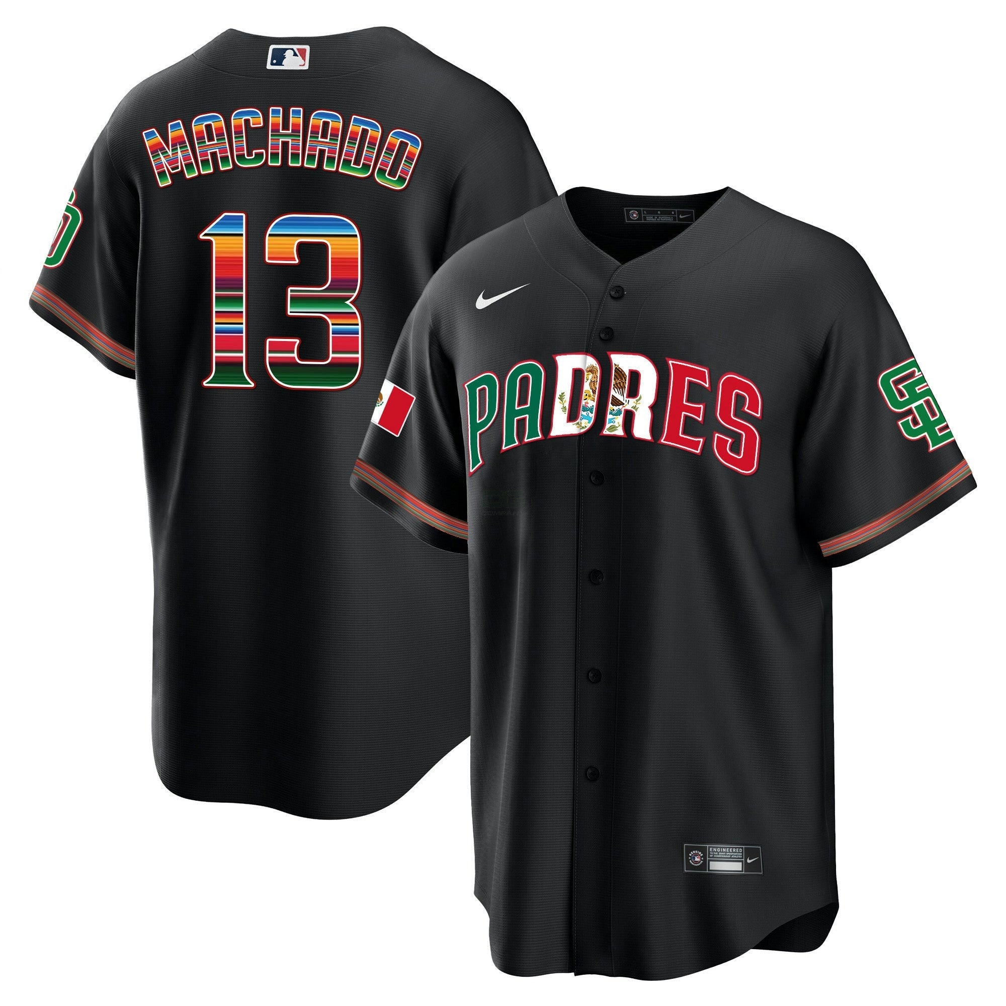 Camisa MLB Men’s San Diego Mexico Cool Base Limited Jersey V2
