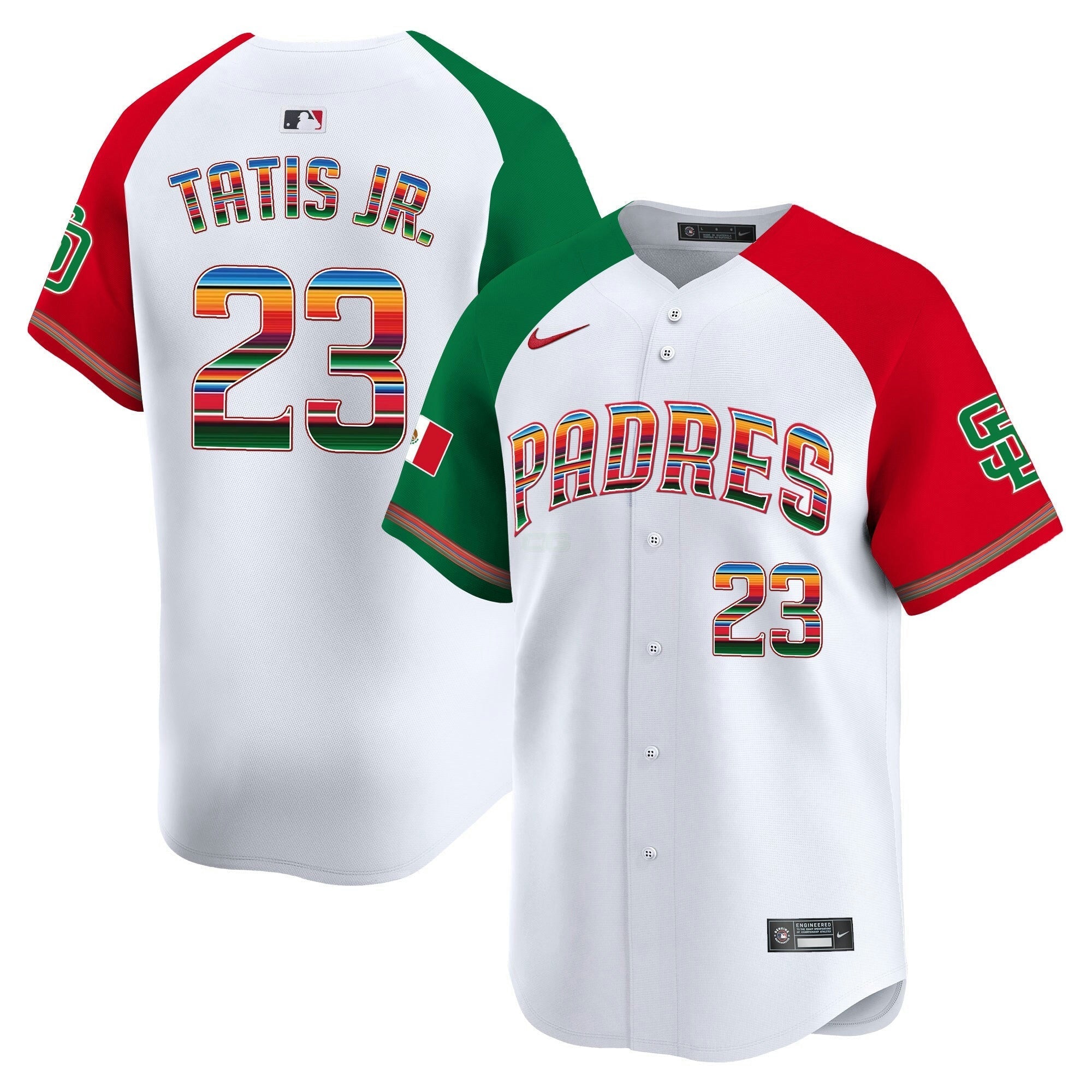 Camisa MLB Men’s San Diego Mexico Premier Limited Jersey