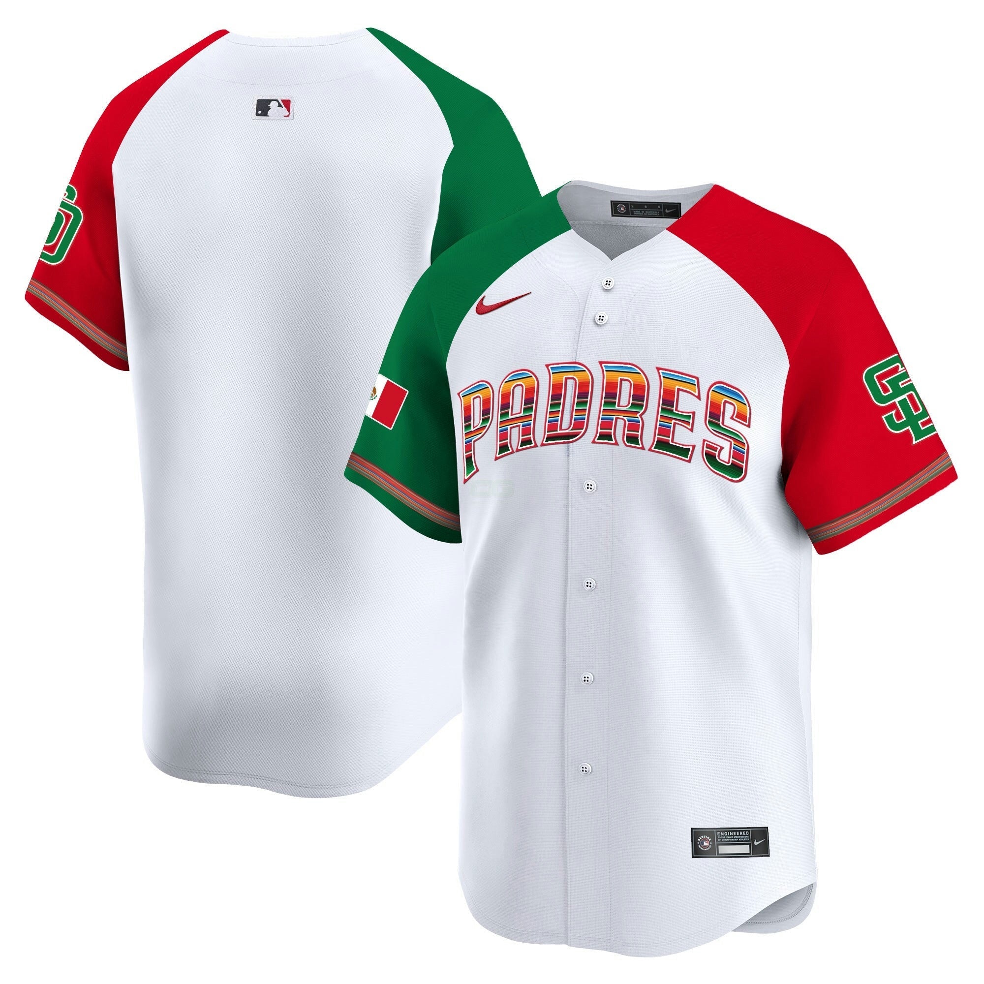 Camisa MLB Men’s San Diego Mexico Premier Limited Jersey