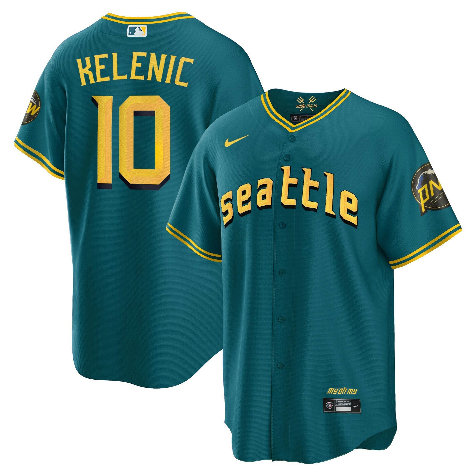 Camisa MLB Men’s Seattle City Connect Vapor Premier Limited Jersey