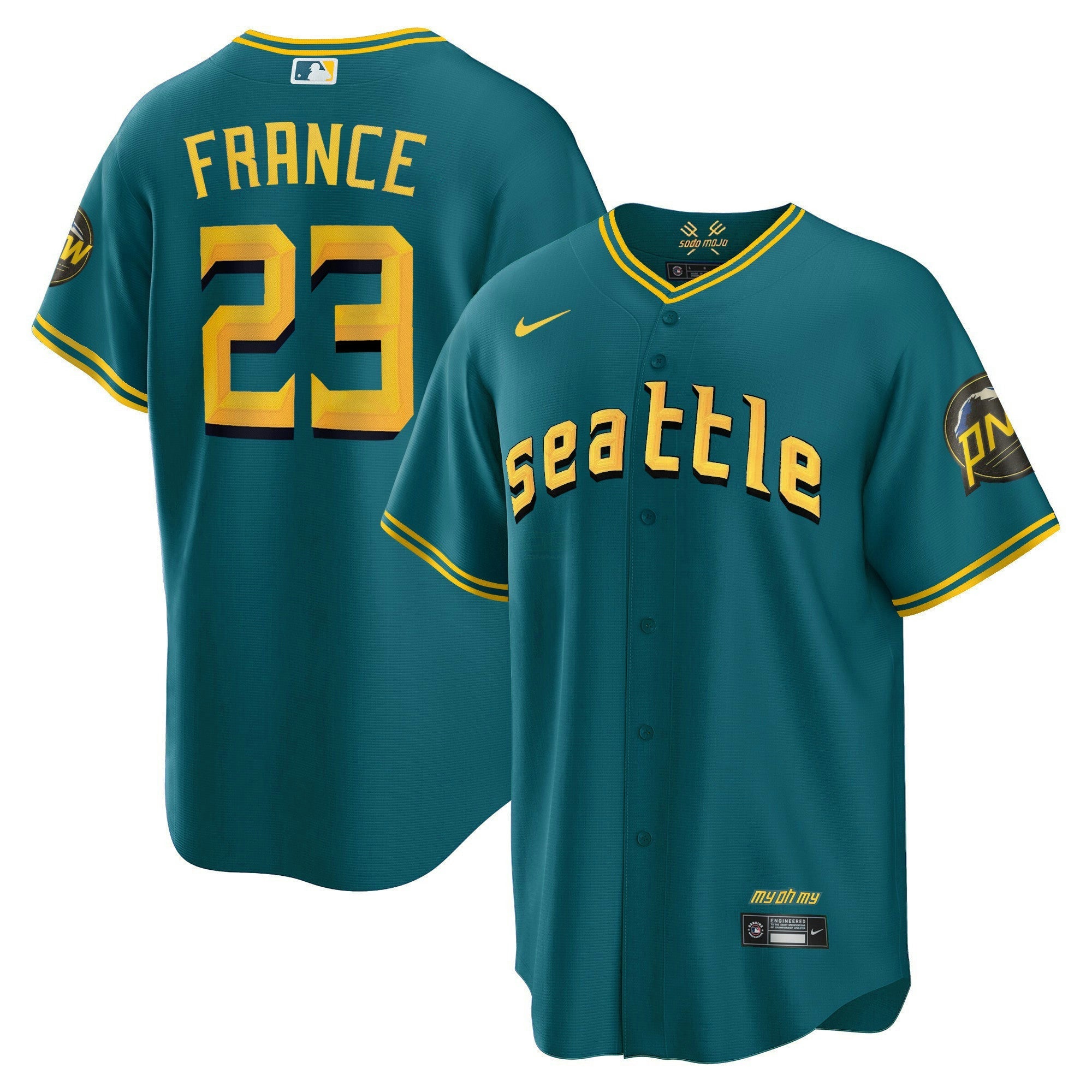 Camisa MLB Men’s Seattle City Connect Vapor Premier Limited Jersey