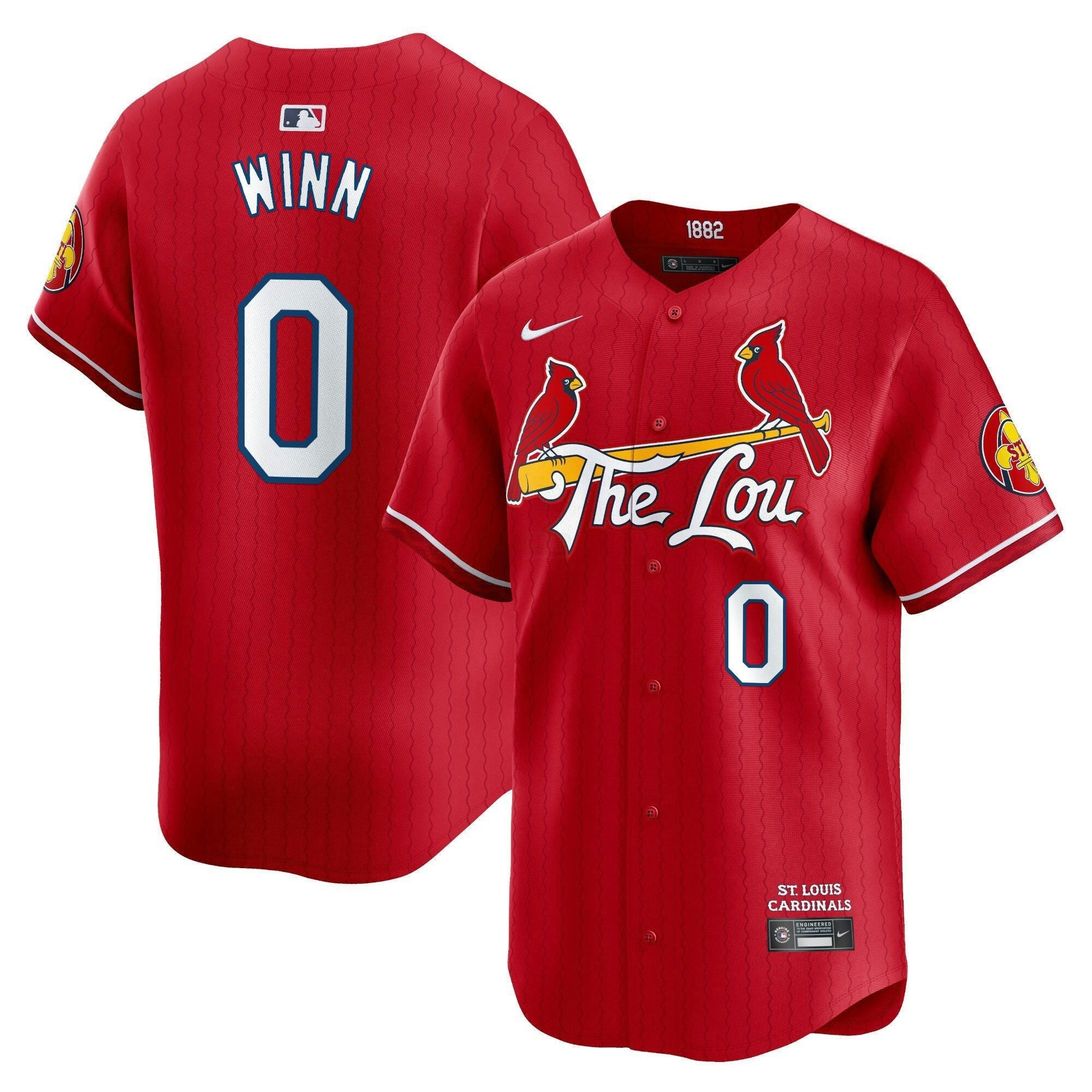 Camisa MLB Men’s St. Louis 2024 City Connect Vapor Premier Limited Jersey