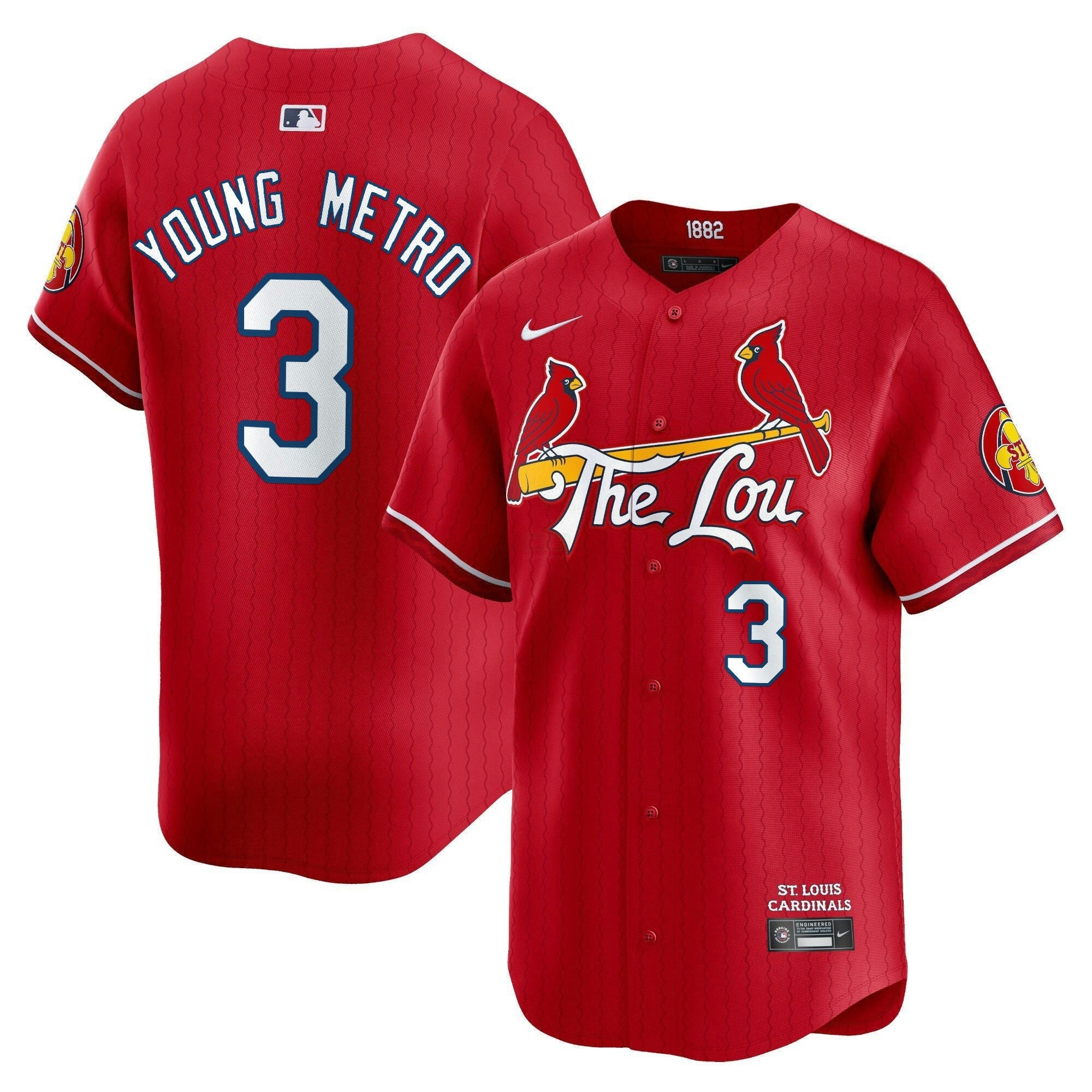 Camisa MLB Men’s St. Louis 2024 City Connect Vapor Premier Limited Jersey