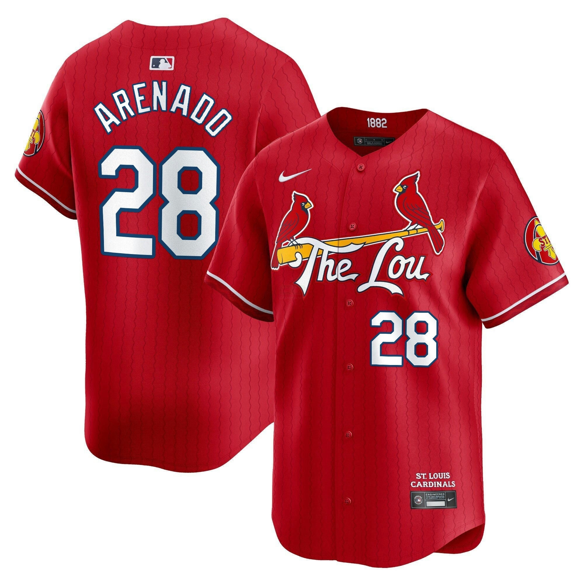 Camisa MLB Men’s St. Louis 2024 City Connect Vapor Premier Limited Jersey