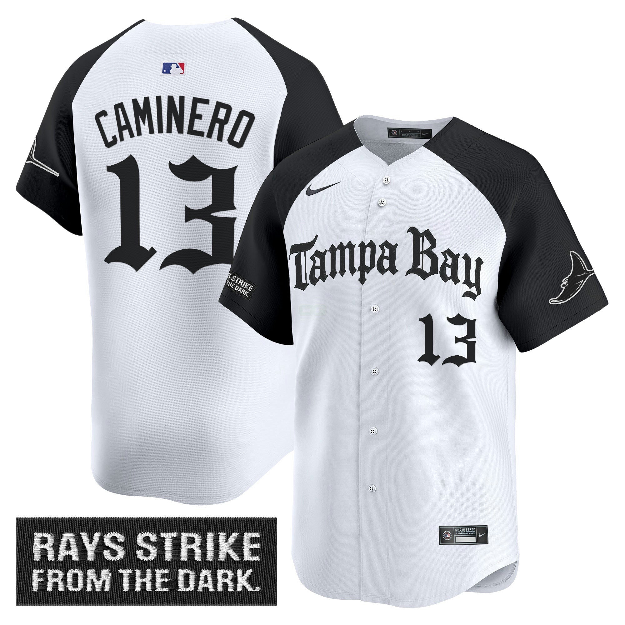 Camisa MLB Men’s Tampa Bay ‘Gothic Deepwater Edition’ Vapor Premier Limited Jersey