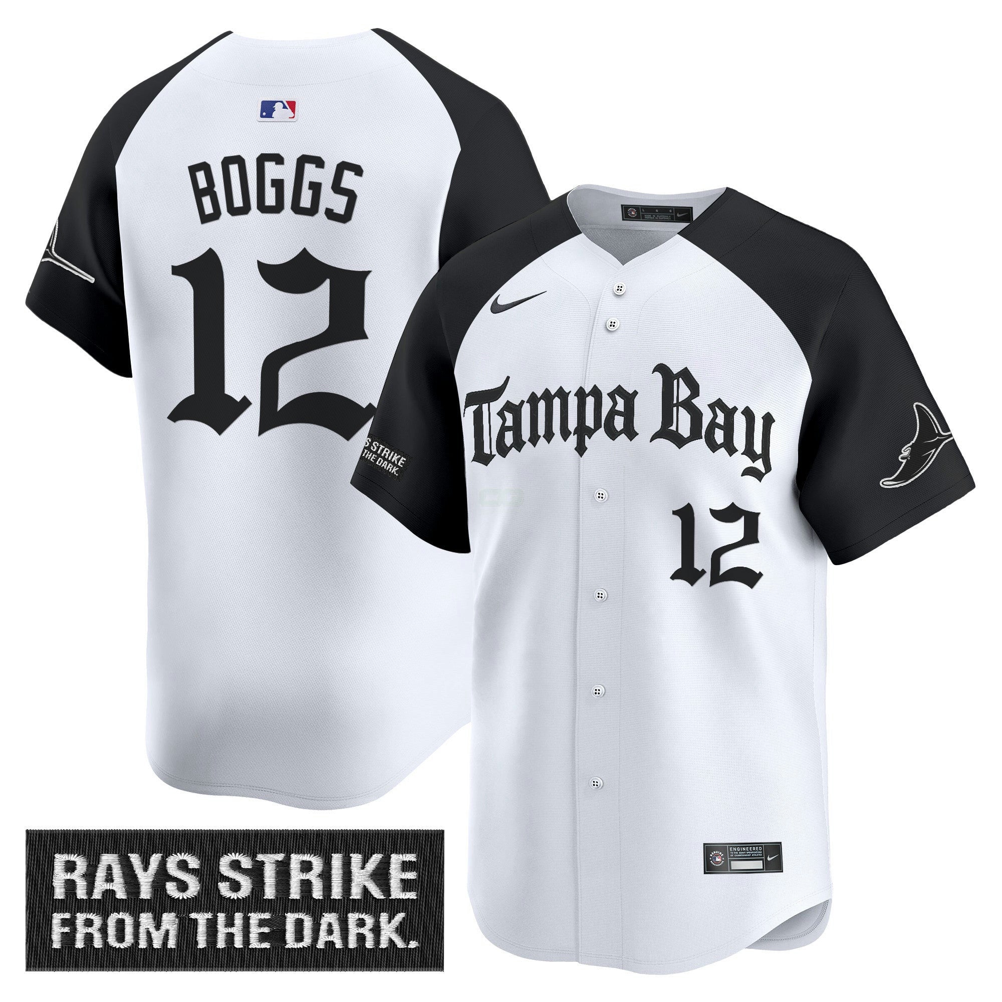 Camisa MLB Men’s Tampa Bay ‘Gothic Deepwater Edition’ Vapor Premier Limited Jersey