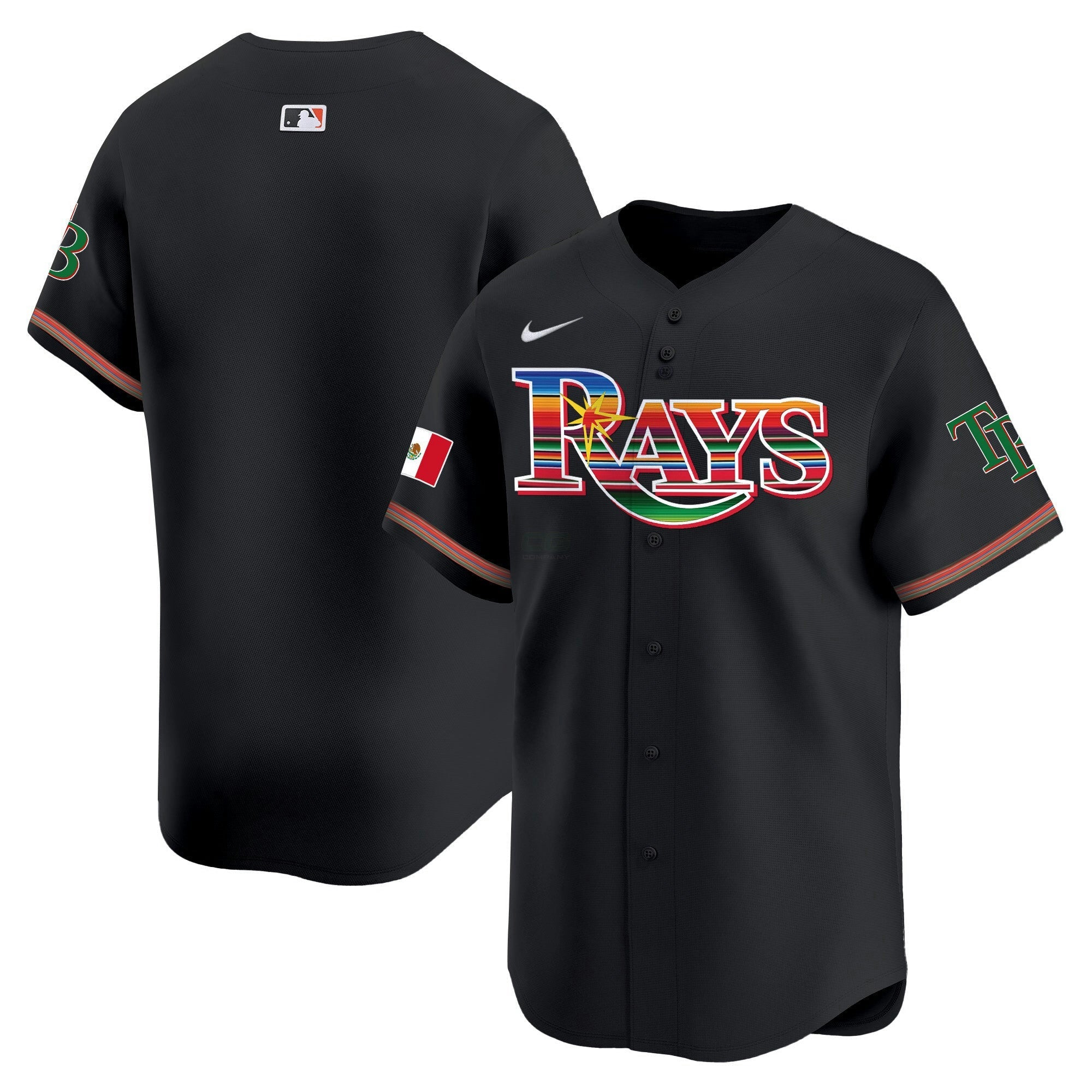 Camisa MLB Men’s Tampa Bay Mexico Vapor Premier Limited Jersey