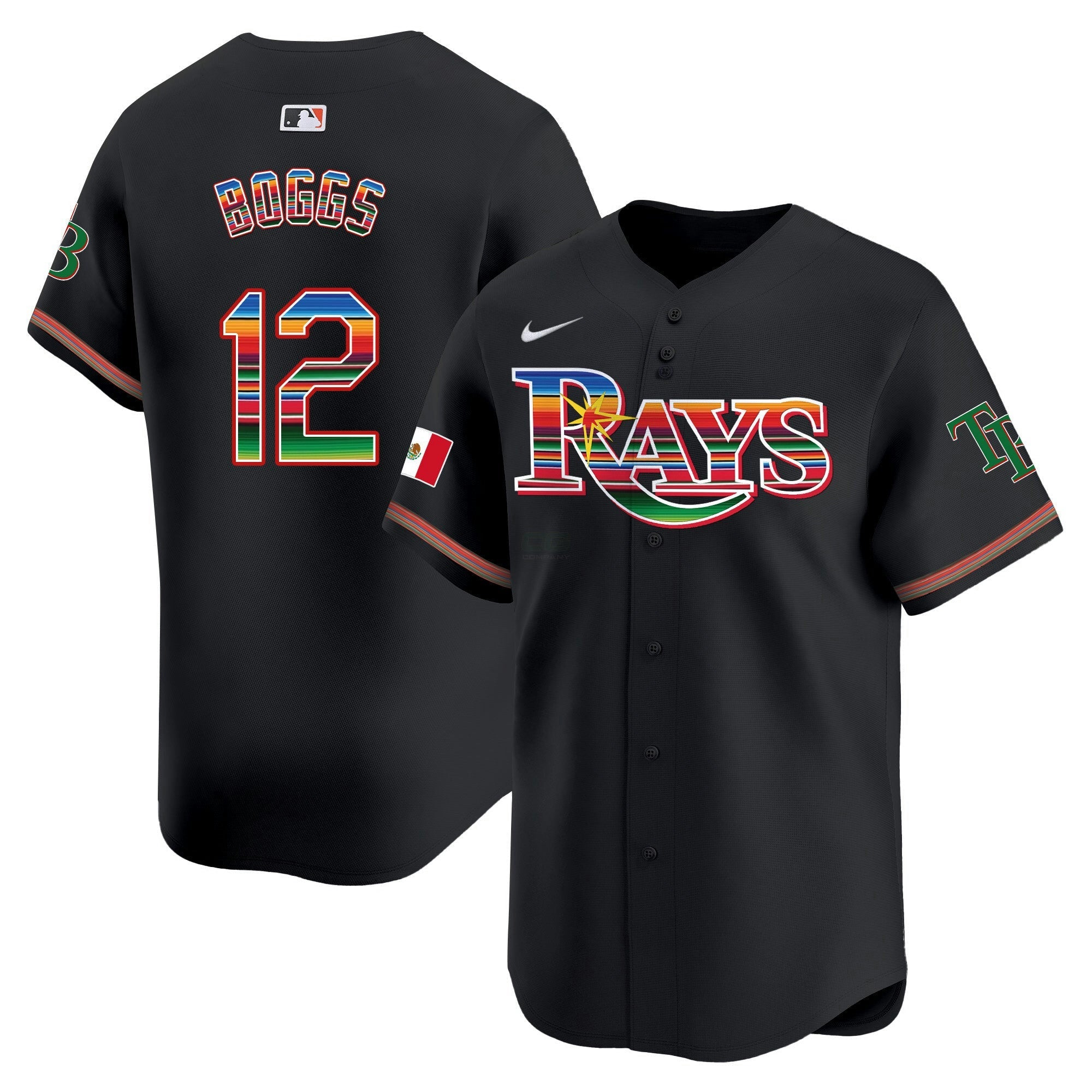 Camisa MLB Men’s Tampa Bay Mexico Vapor Premier Limited Jersey