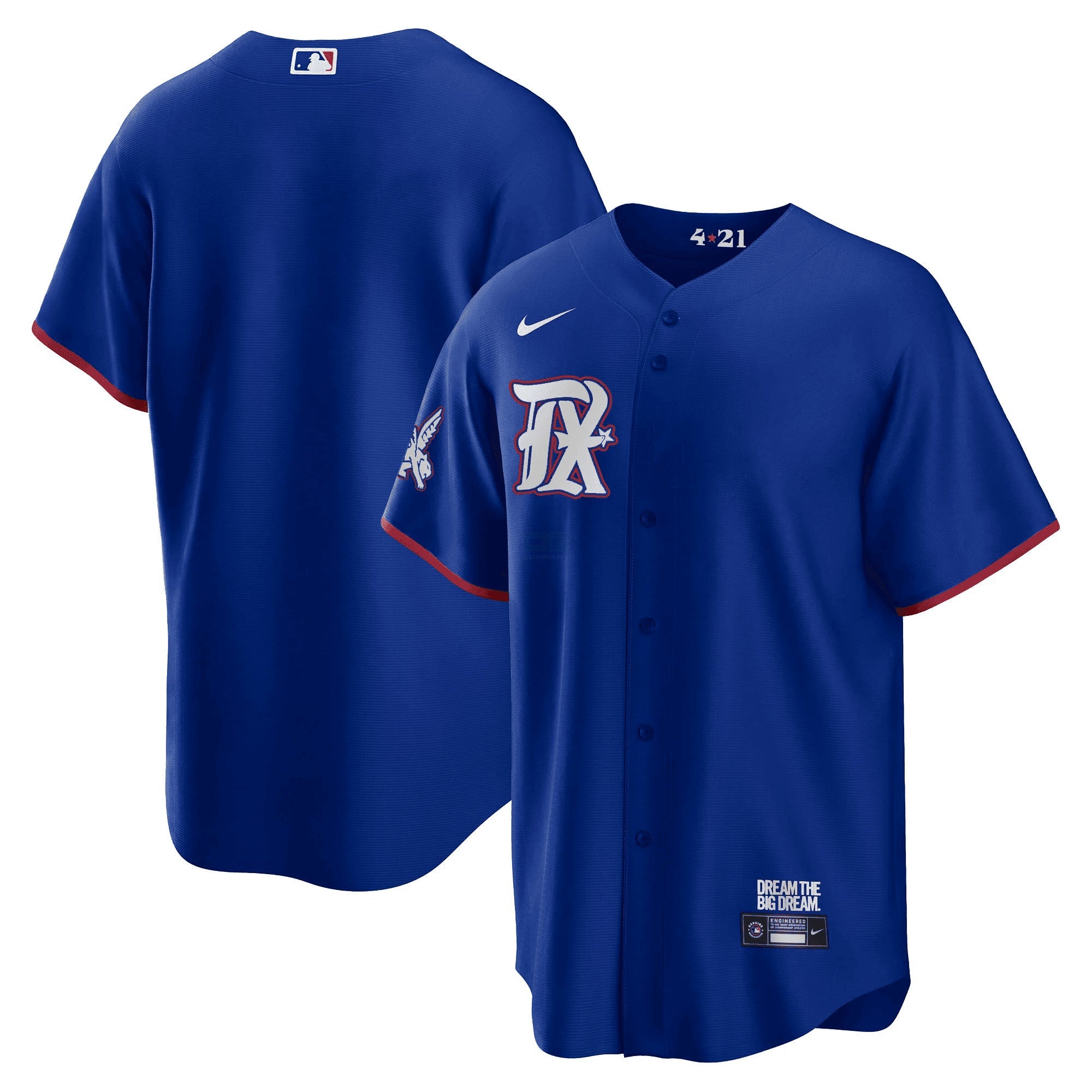Camisa MLB Men’s Texas 2023 City Connect Collection Jersey