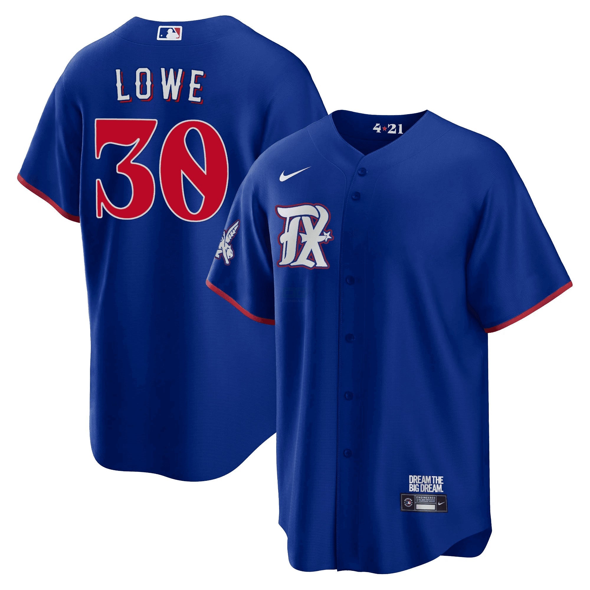 Camisa MLB Men’s Texas 2023 City Connect Collection V2 Jersey