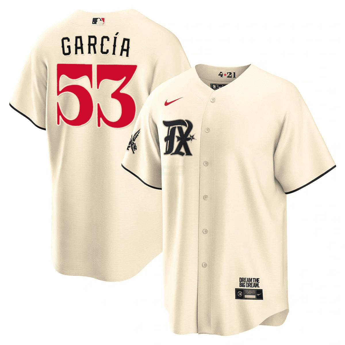 Camisa MLB Men’s Texas 2023 City Connect Collection V2 Jersey
