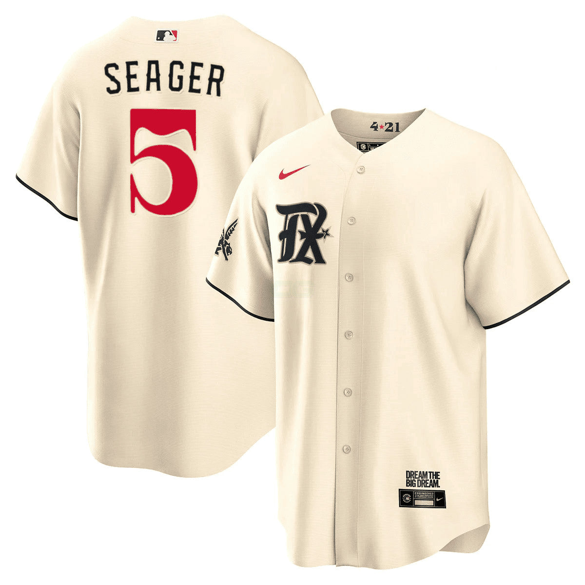 Camisa MLB Men’s Texas 2023 City Connect Collection V2 Jersey