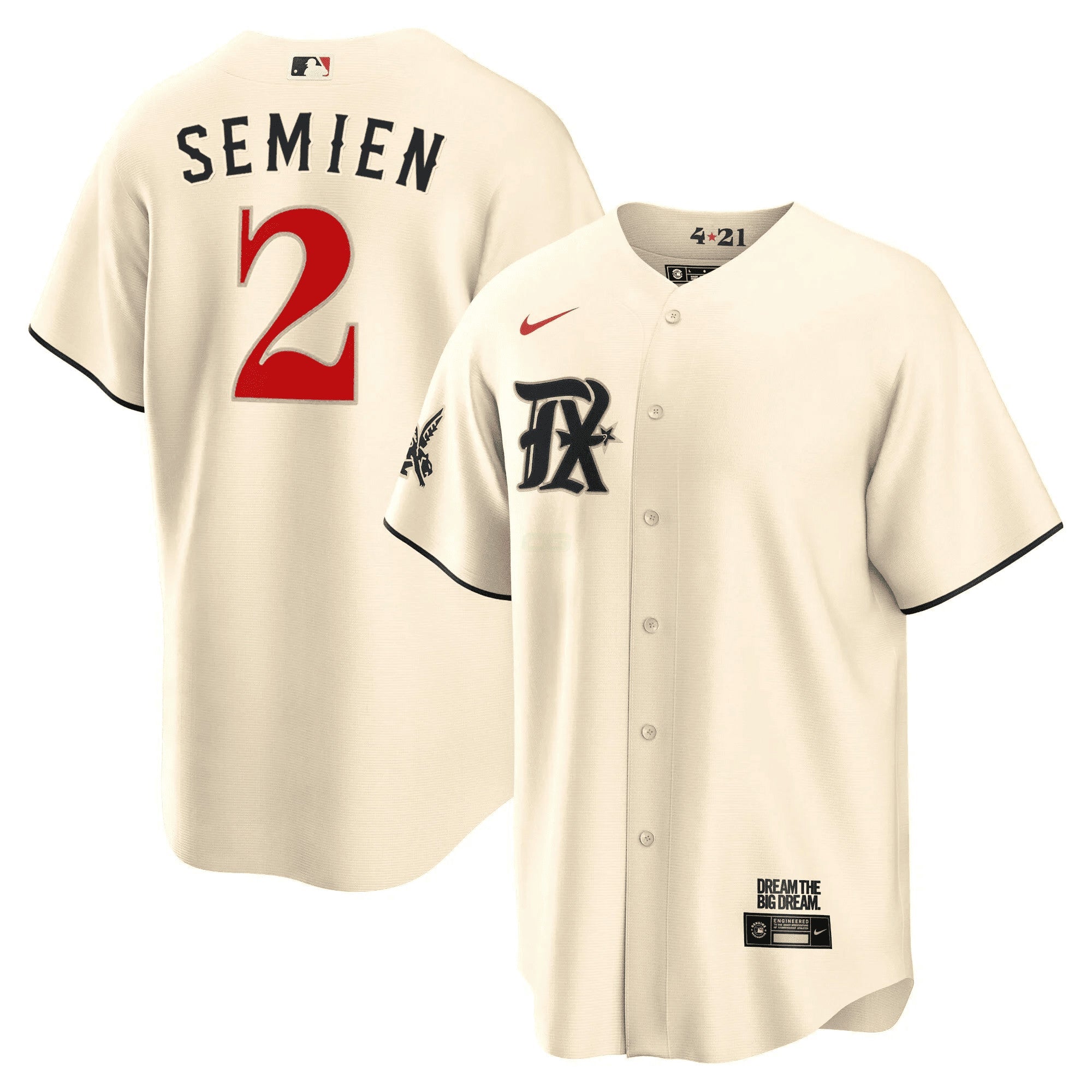 Camisa MLB Men’s Texas 2023 City Connect Collection V2 Jersey