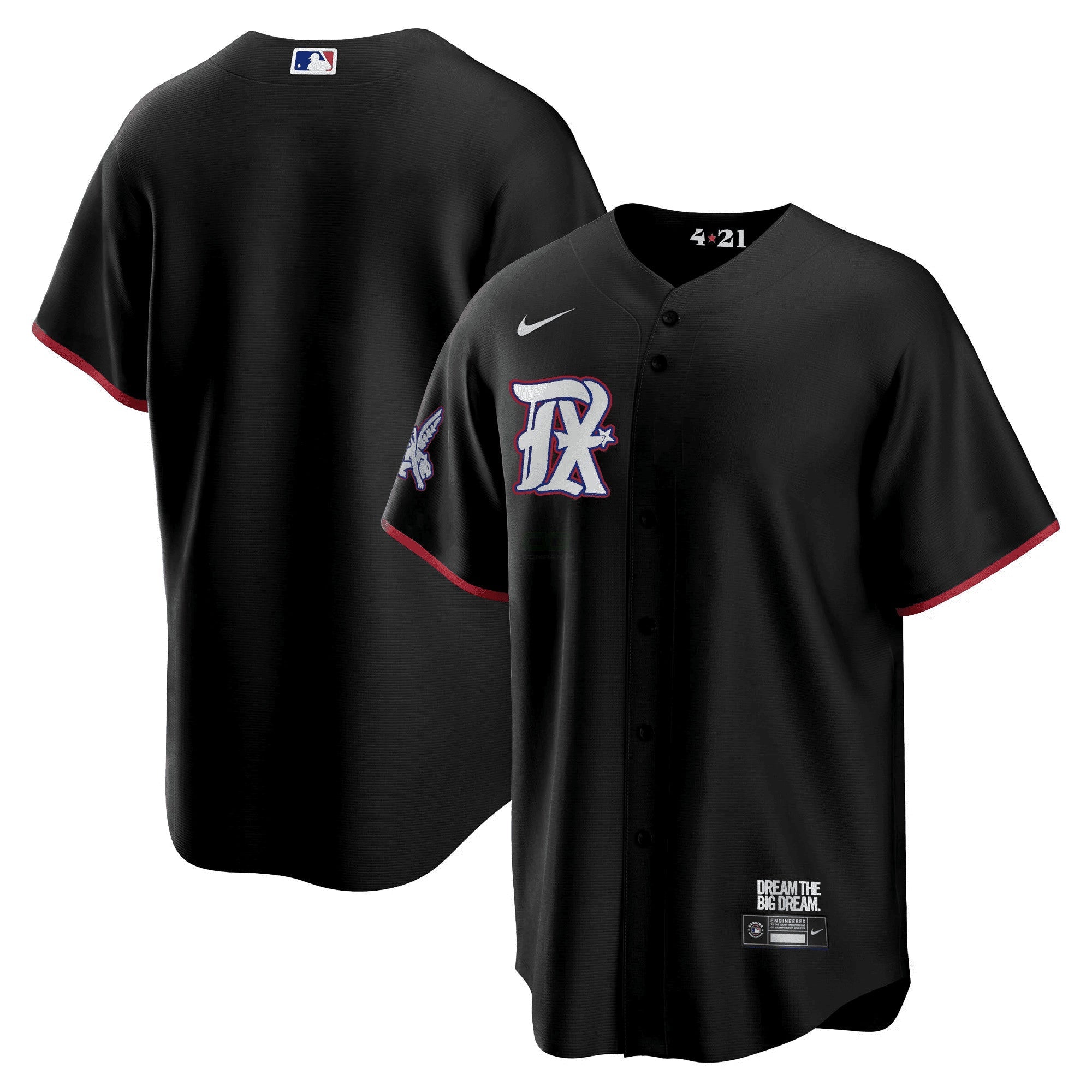 Camisa MLB Men’s Texas 2023 City Connect Collection V4 Jersey