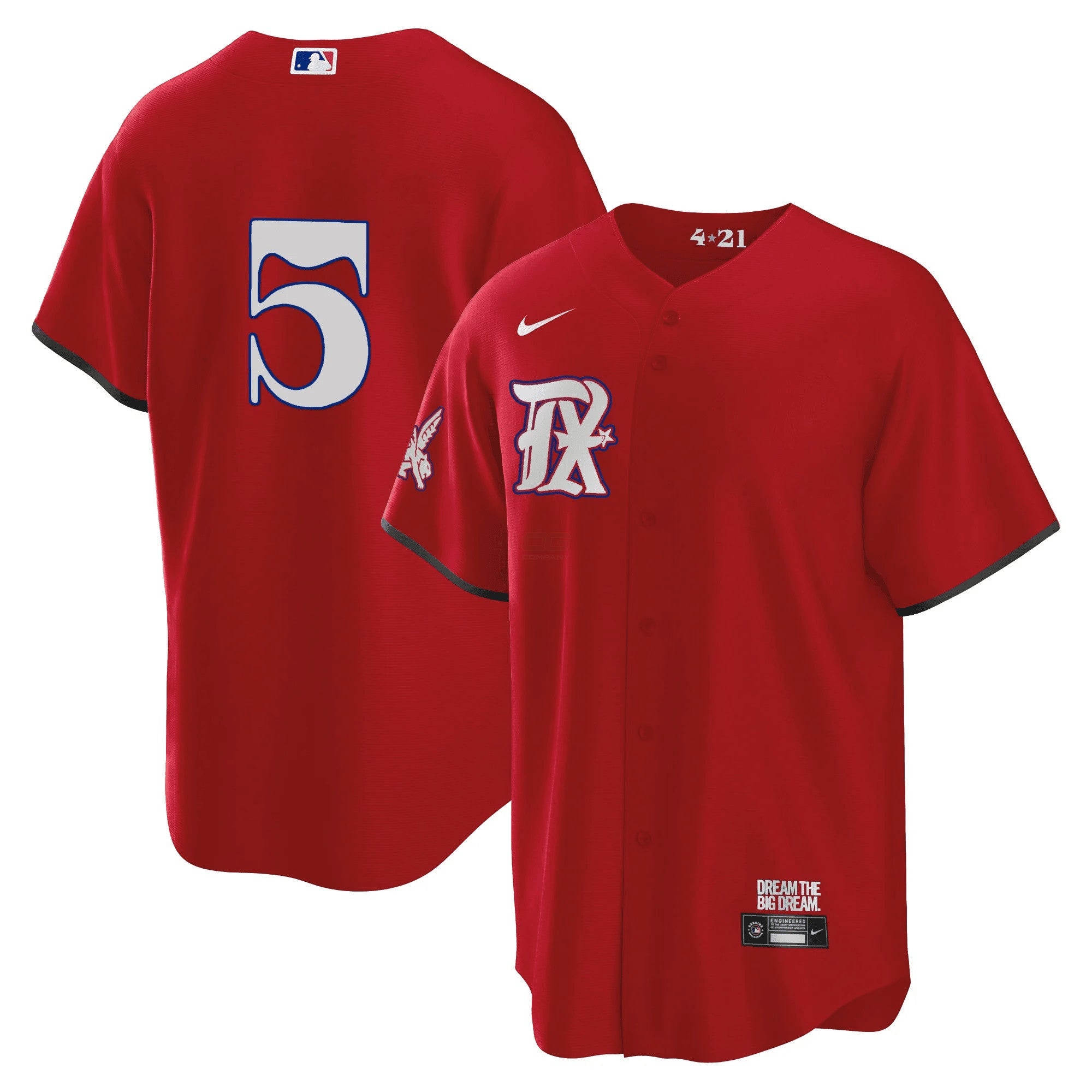 Camisa MLB Men’s Texas 2023 City Connect Collection V4 Jersey