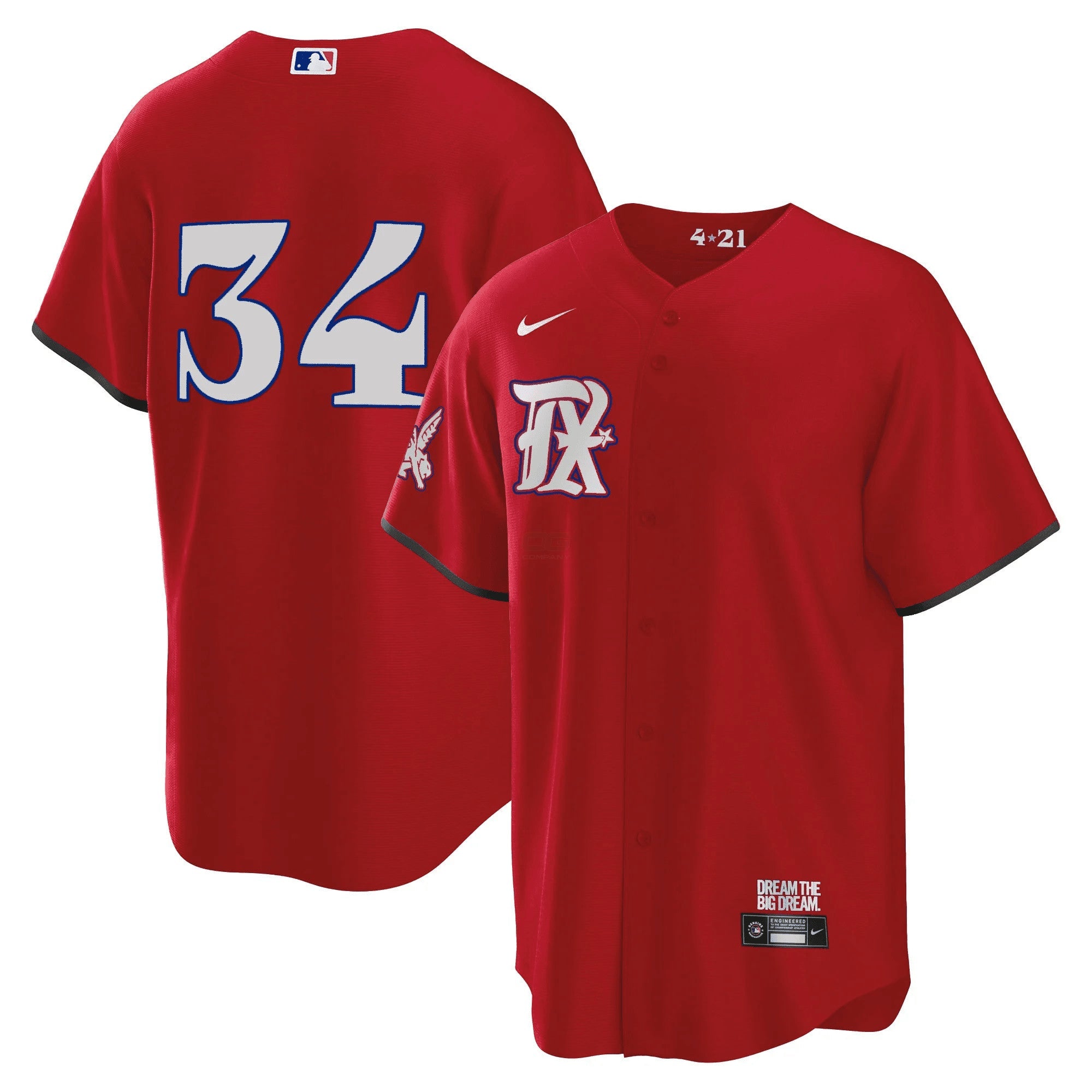 Camisa MLB Men’s Texas 2023 City Connect Collection V4 Jersey