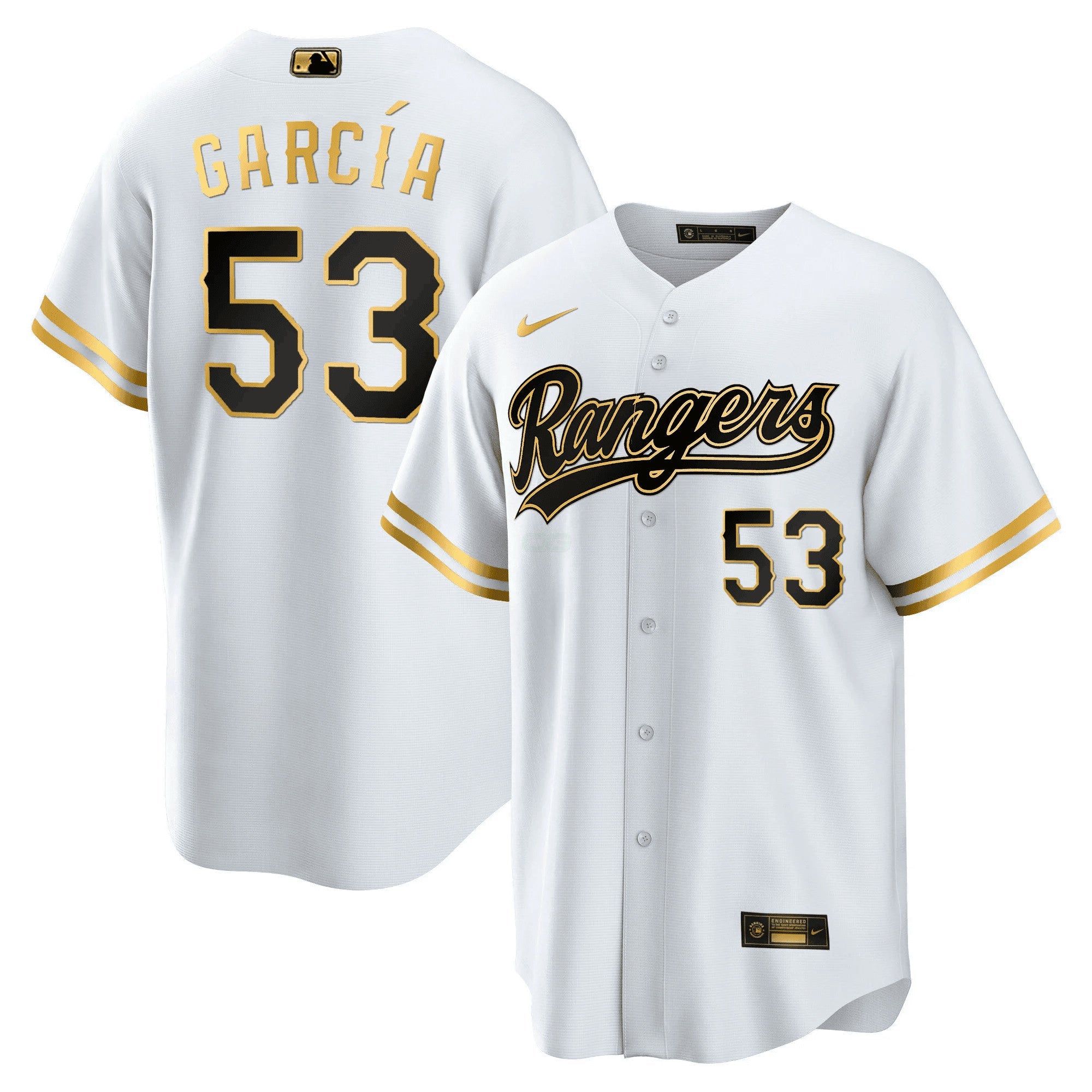Camisa MLB Men’s Texas 2023 Dourada Jersey