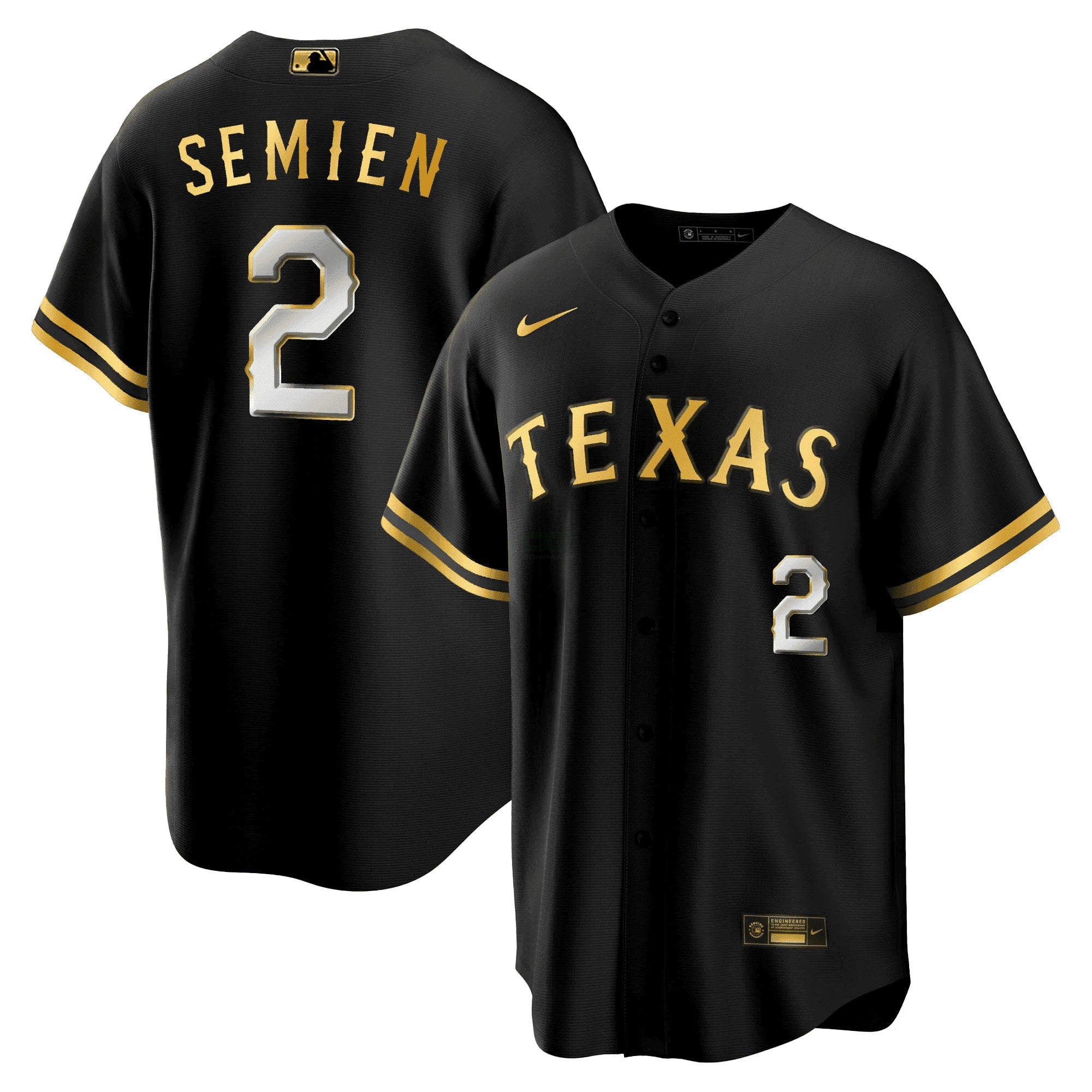 Camisa MLB Men’s Texas 2023 Dourada Jersey