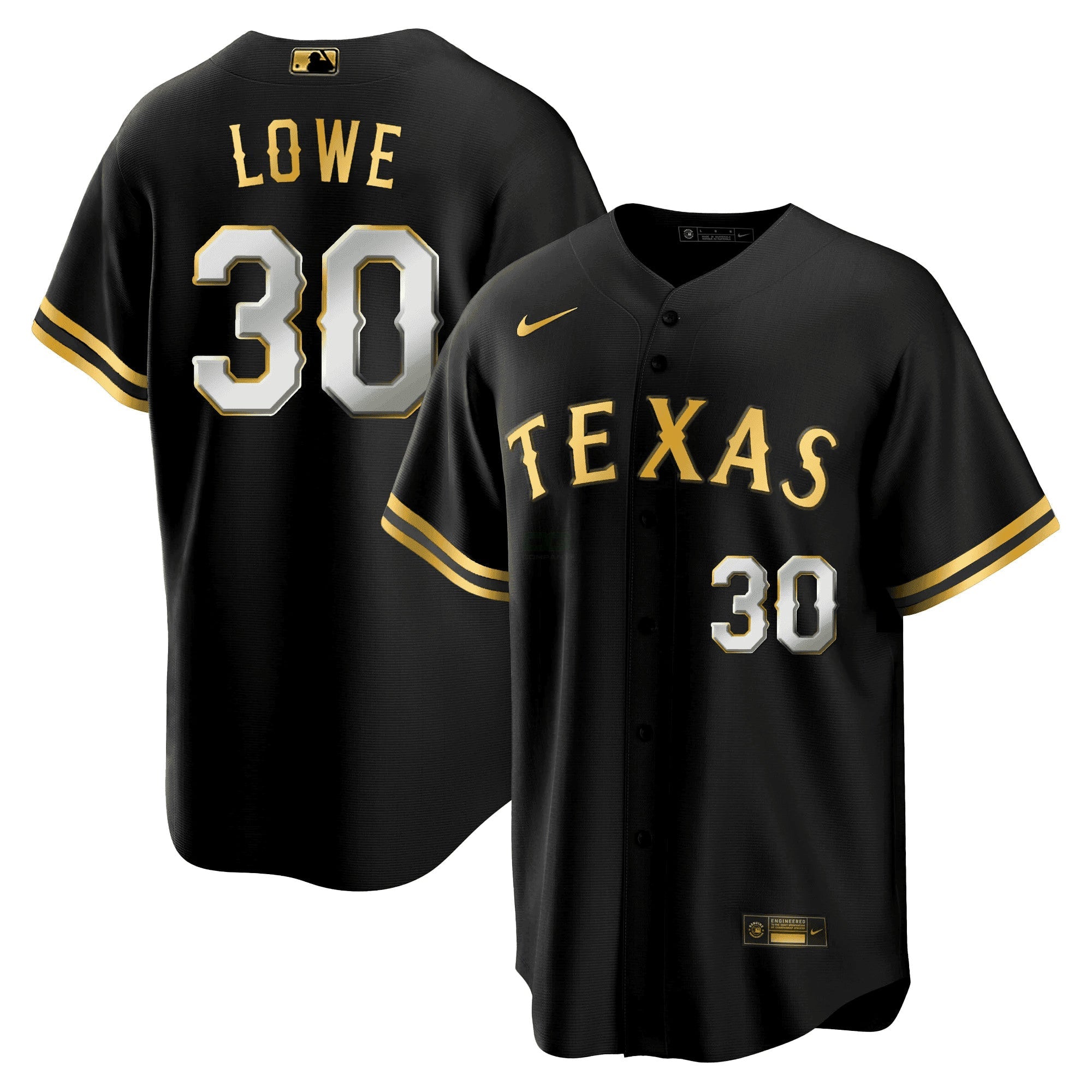 Camisa MLB Men’s Texas 2023 Dourada Jersey