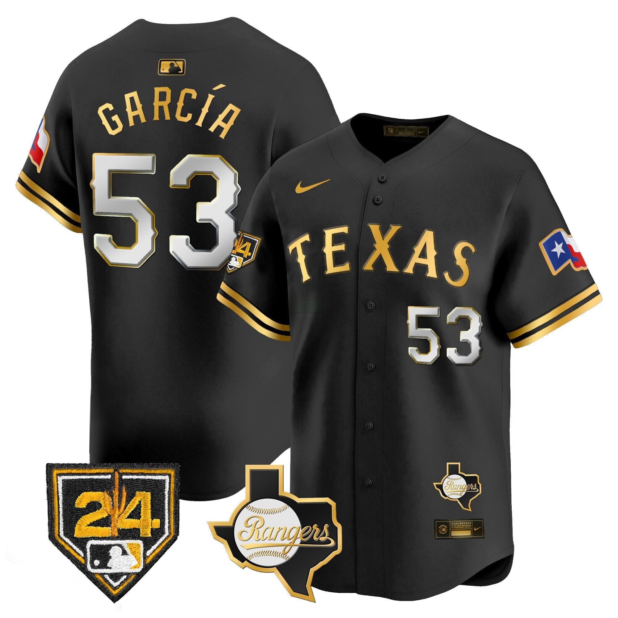 Camisa MLB Men’s Texas 2024 Spring Training Patch Vapor Premier Limited Jersey