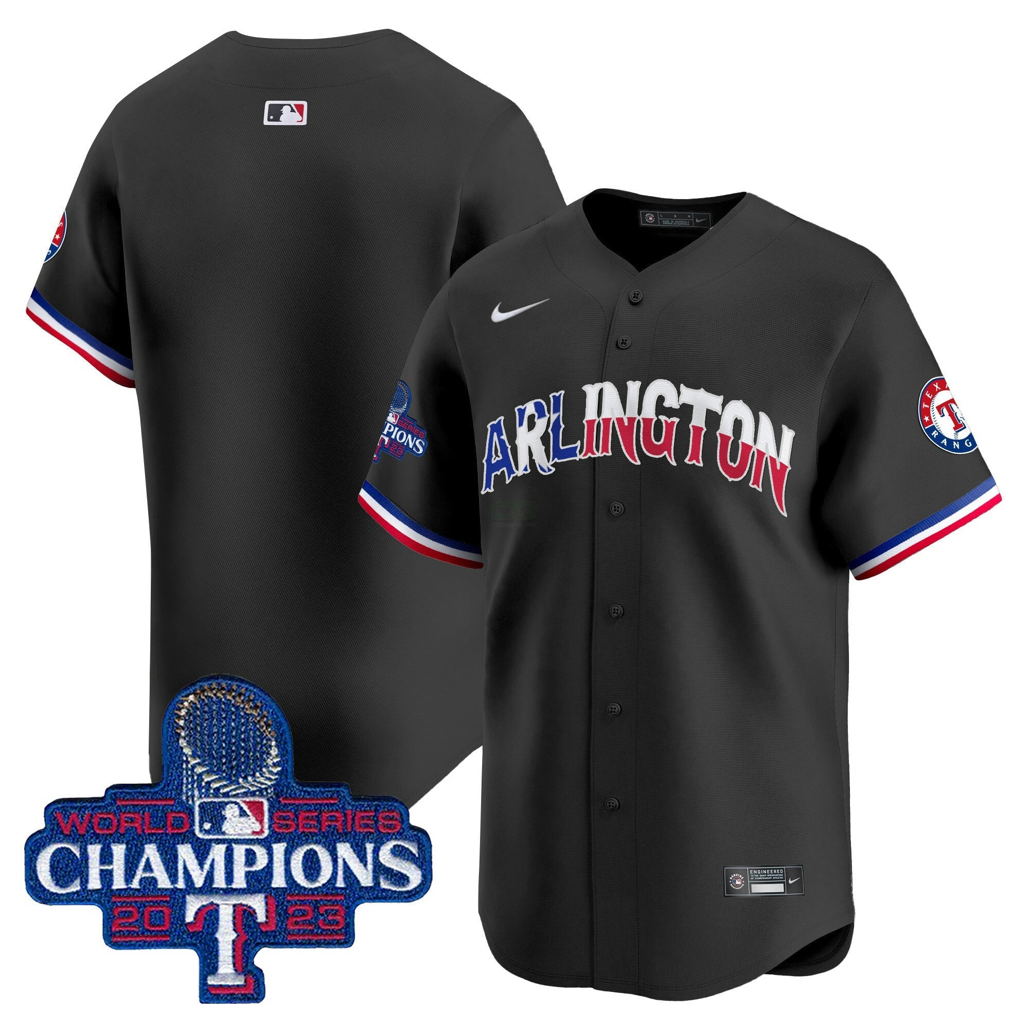 Camisa MLB Men’s Texas Arlington Champions Vapor Premier Limited Jersey
