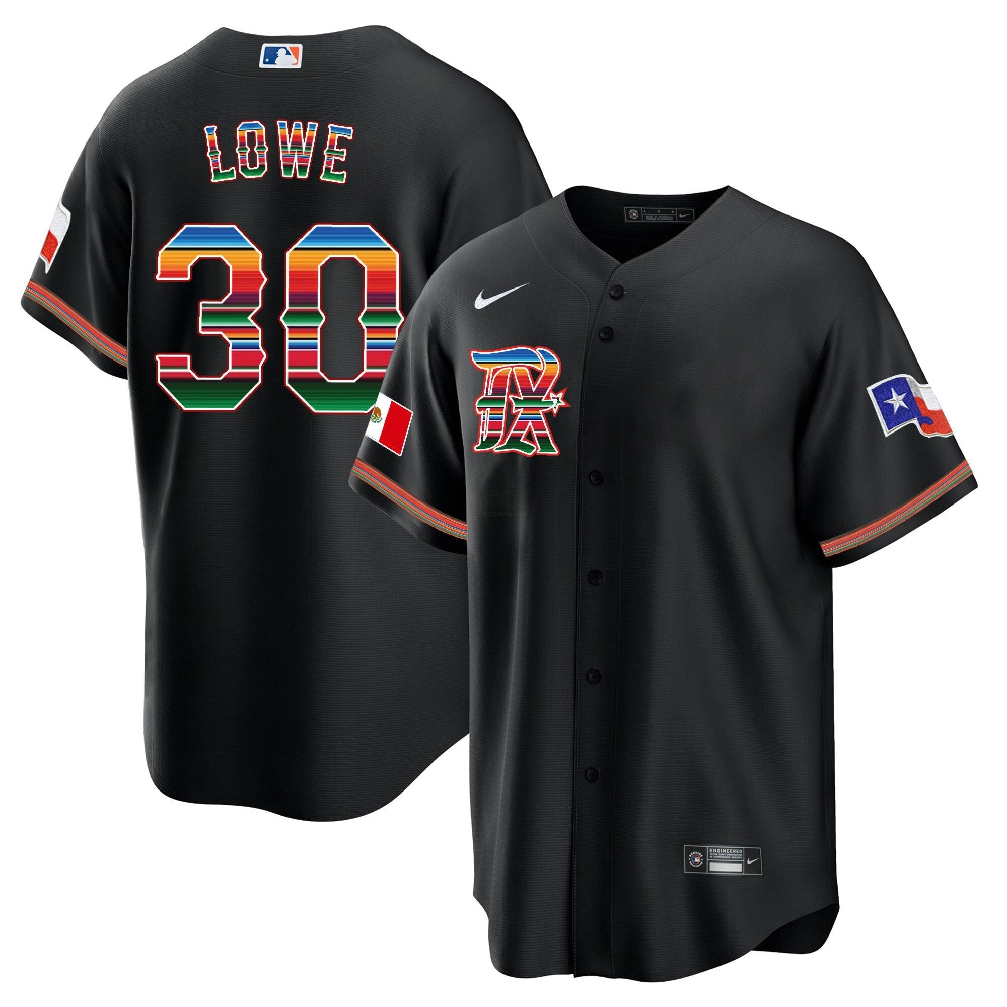 Camisa MLB Men’s Texas Mexican Heritage Night Cool Base Jersey – City Connect