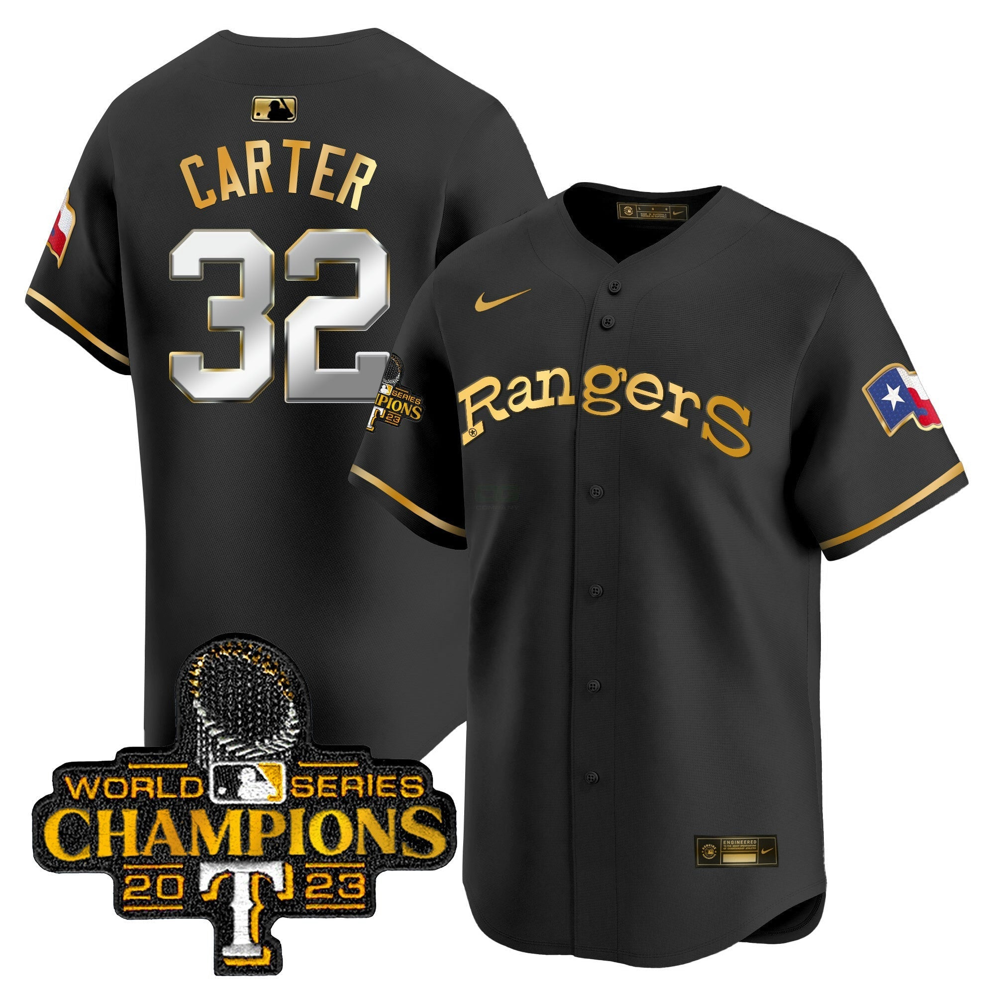 Camisa MLB Men’s Texas Throwback 1972 Vapor Premier Limited Jersey