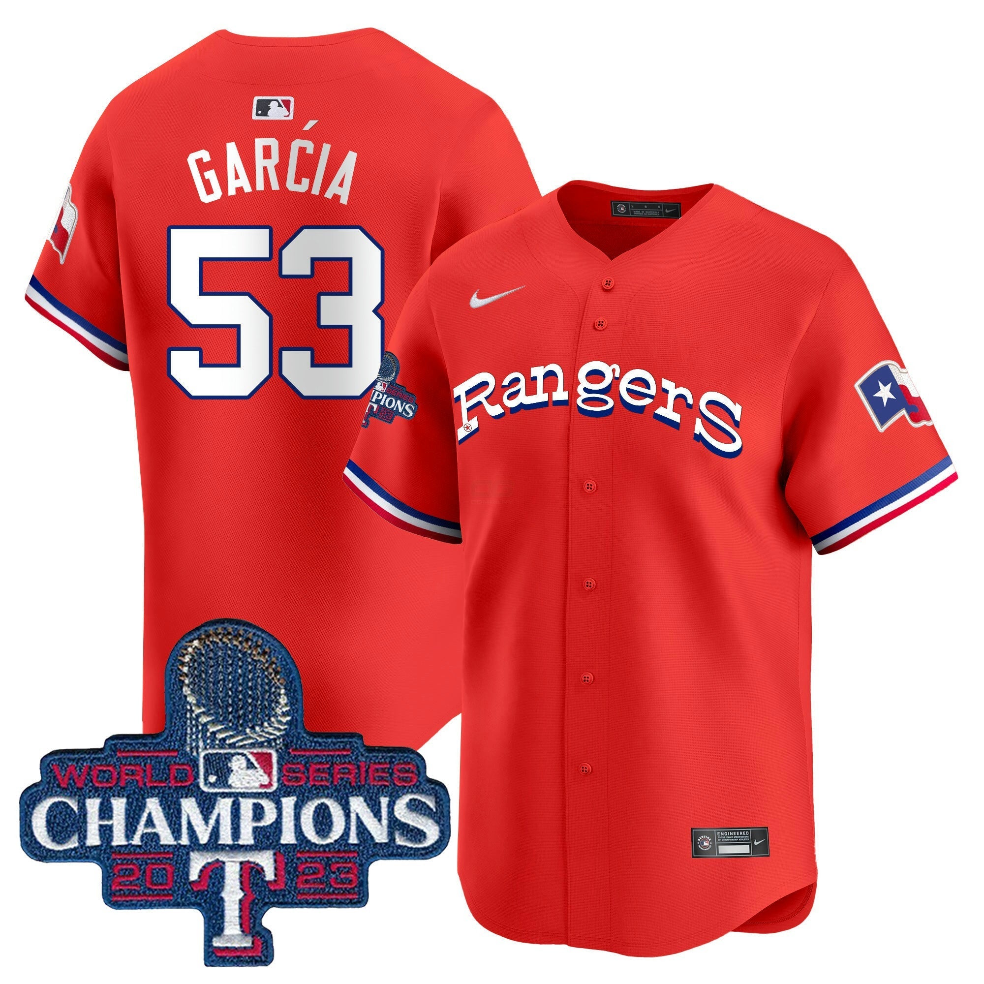 Camisa MLB Men’s Texas Throwback 1972 Vapor Premier Limited Jersey