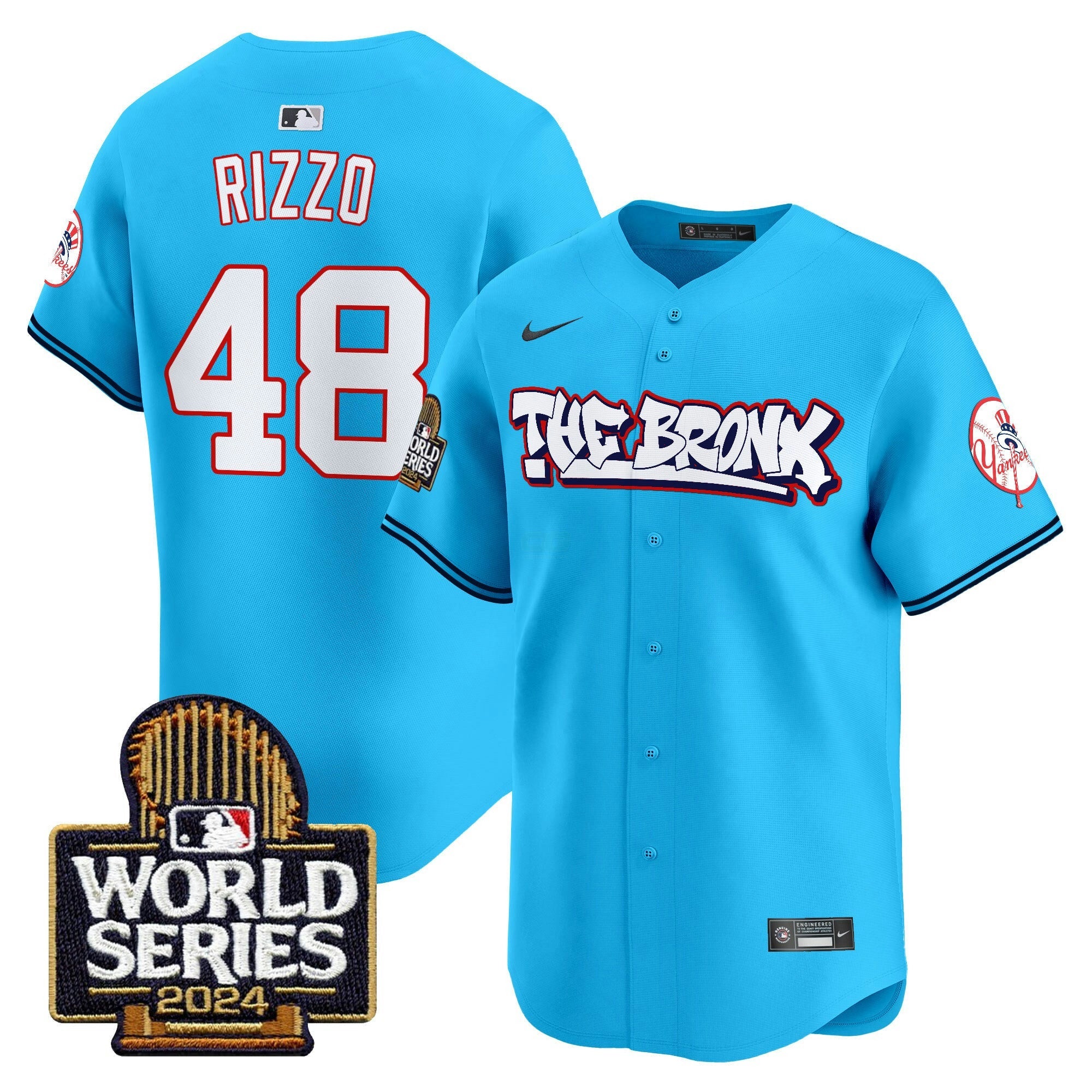 Camisa MLB Men’s The Bronx 2024 World Series Vapor Premier Limited Jersey