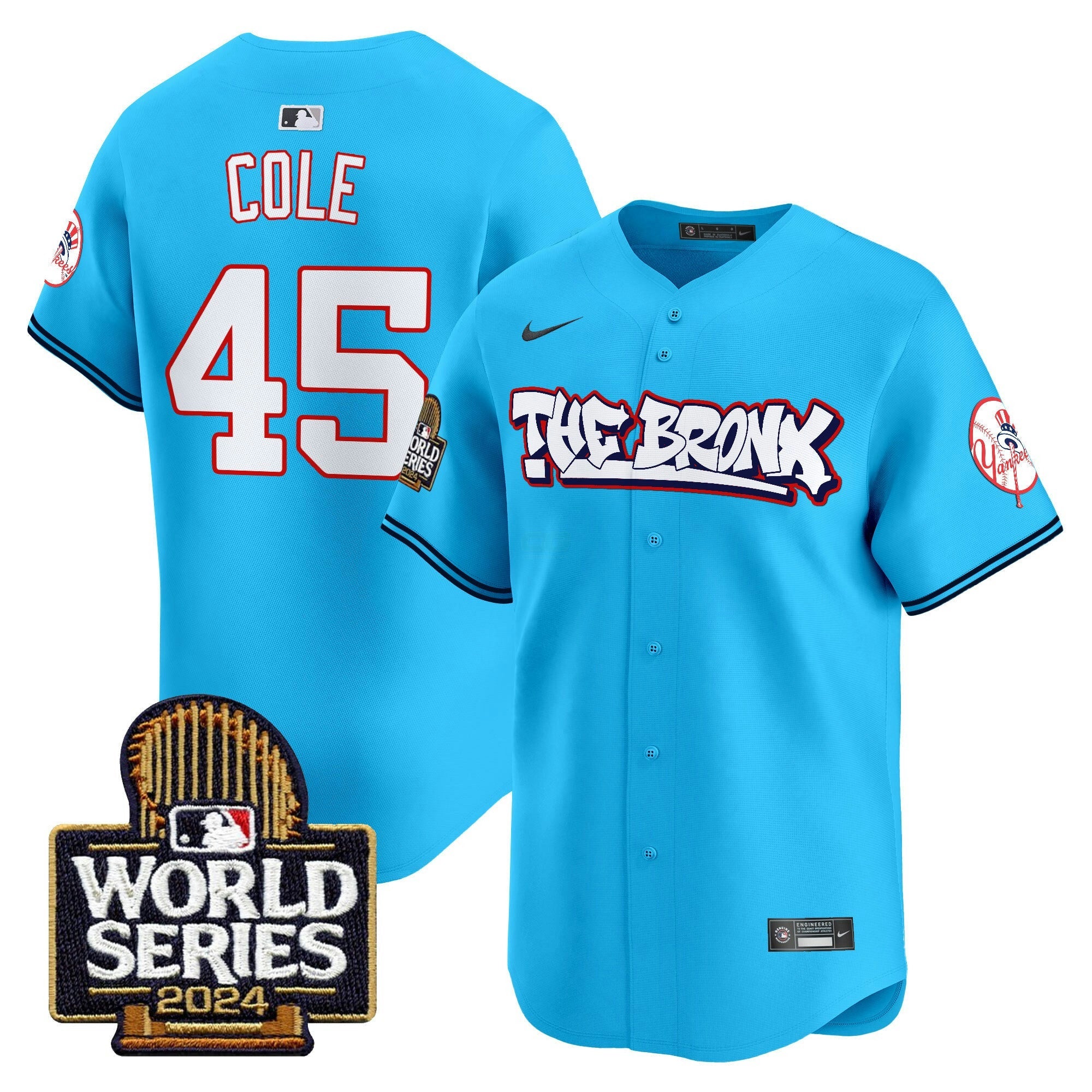 Camisa MLB Men’s The Bronx 2024 World Series Vapor Premier Limited Jersey