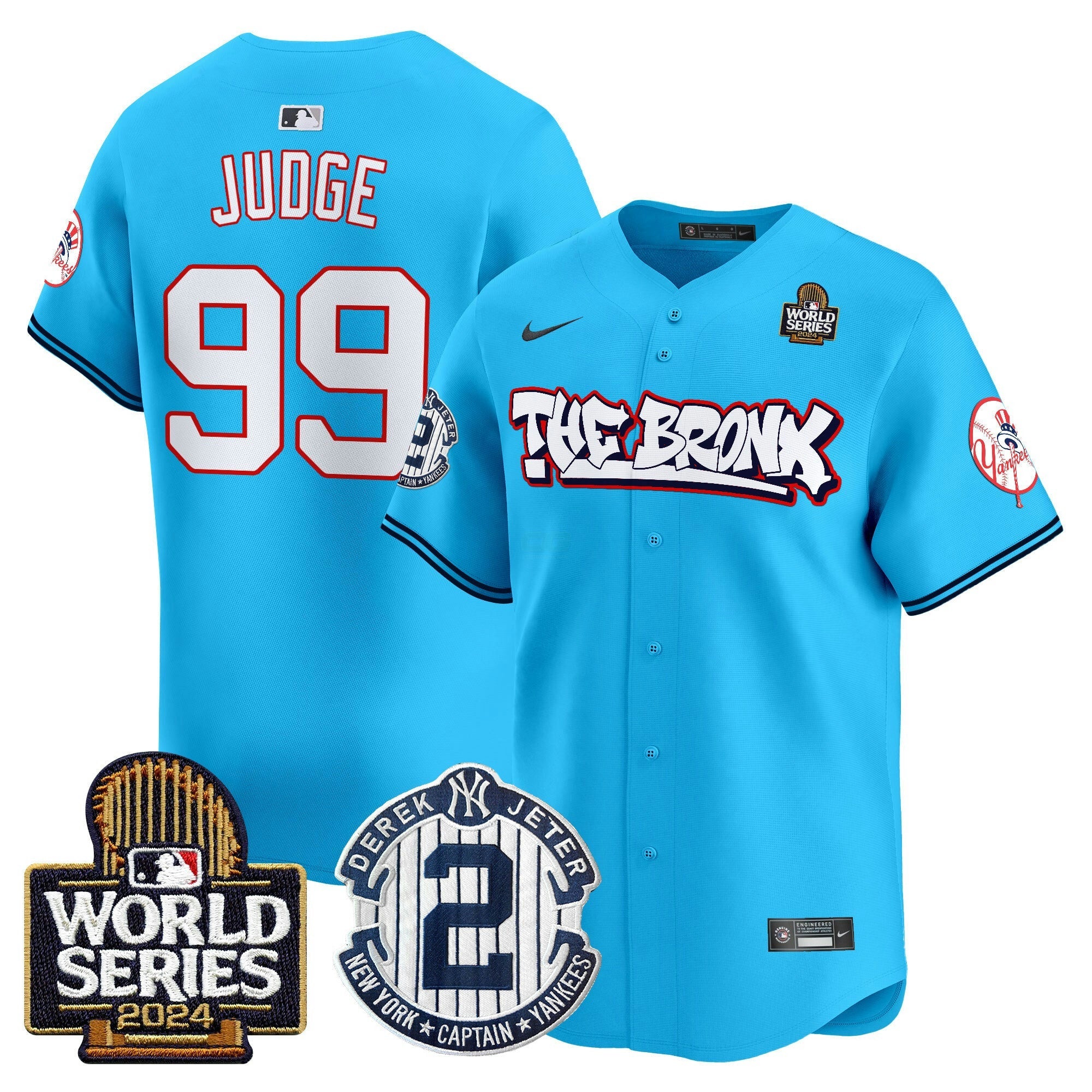 Camisa MLB Men’s The Bronx 2024 World Series Vapor Premier Limited Jersey V2