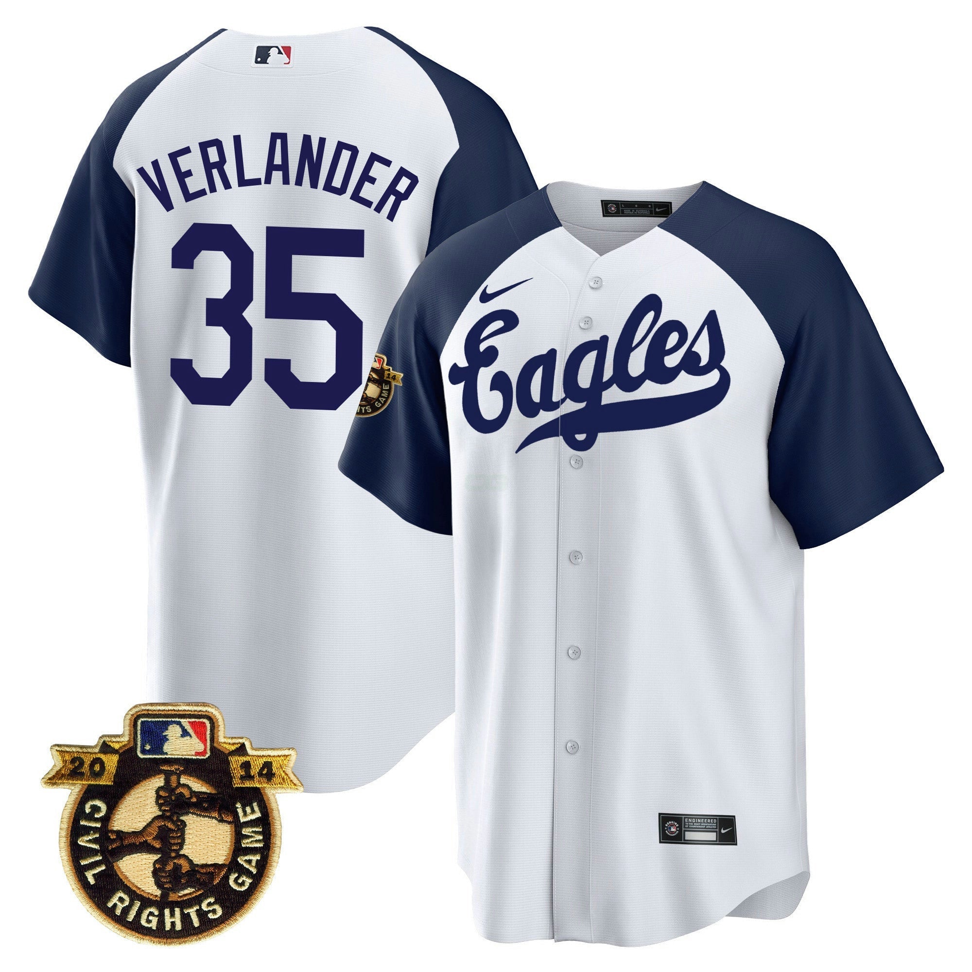 Camisa MLB Men’s Throwback 1950 Houston Eagles Jersey