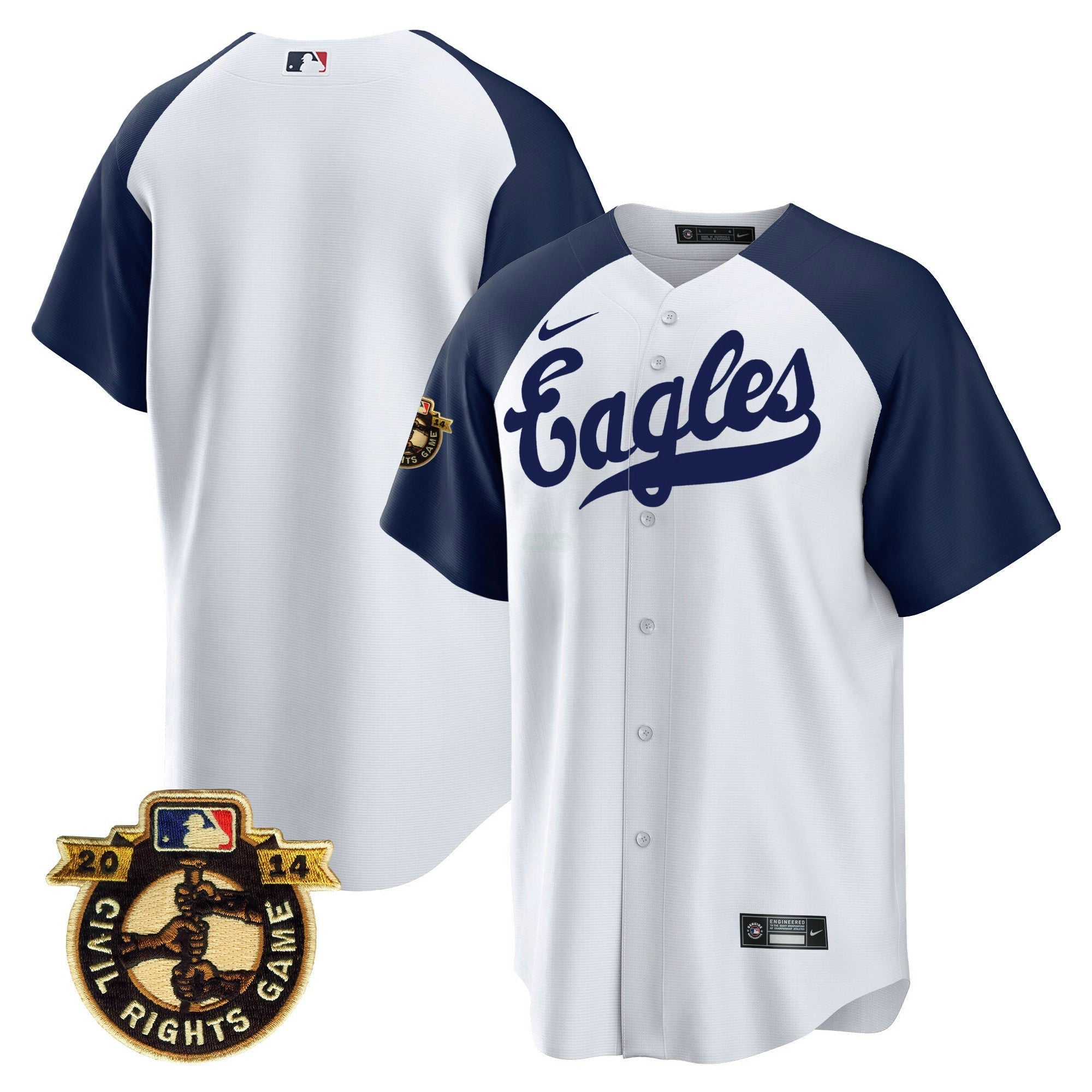 Camisa MLB Men’s Throwback 1950 Houston Eagles Jersey