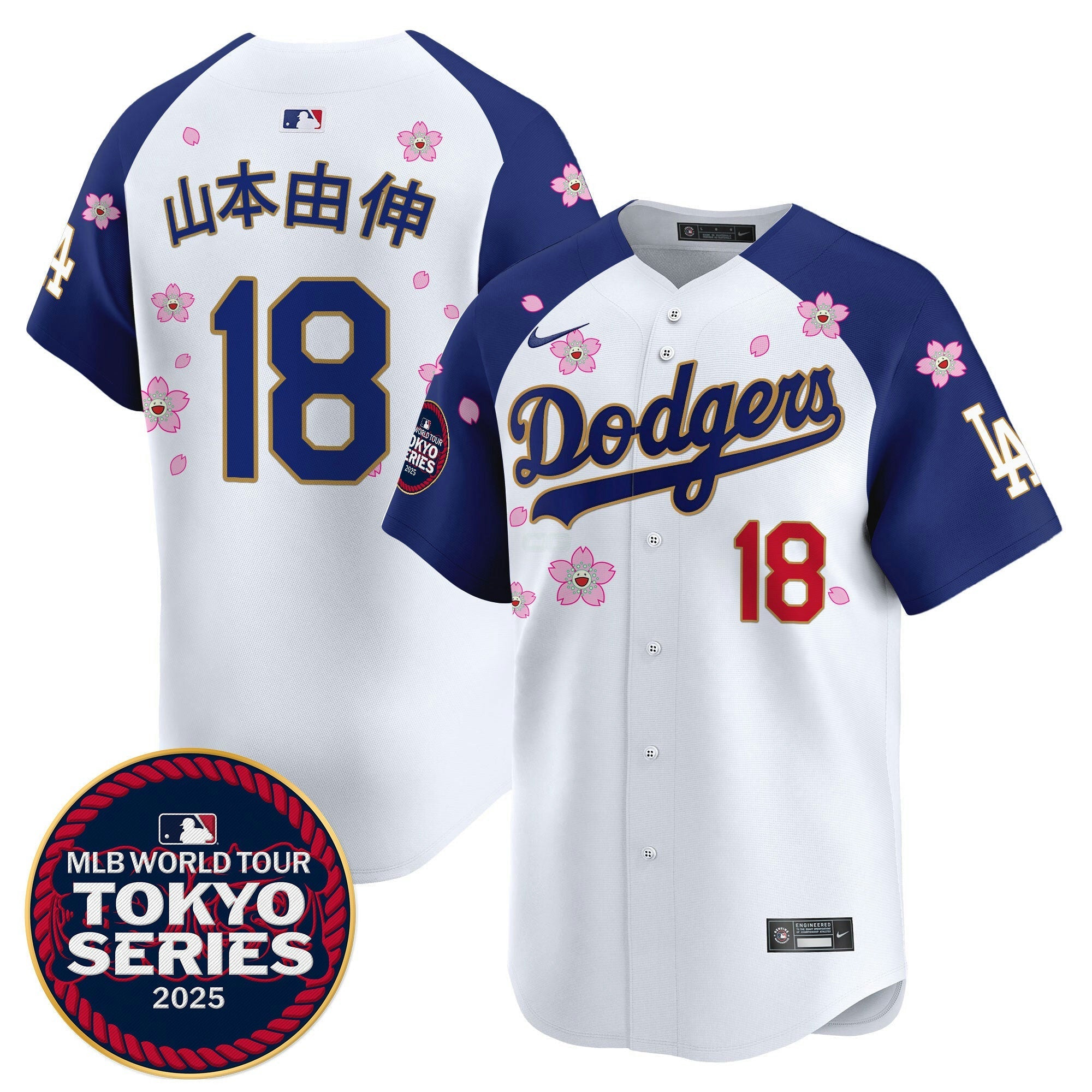 Camisa MLB Men’s Tokyo Series 2025 Dourada Trim Vapor Premier Limited Jersey – Stitched - Alternativa